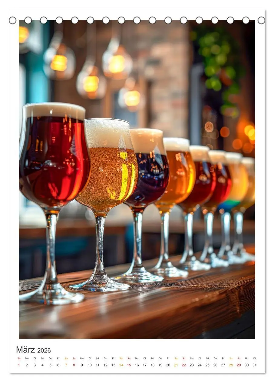 Bild: 9783516266757 | Cooles Bier - Köstliches aus der Natur. (Tischkalender 2026 DIN A5...