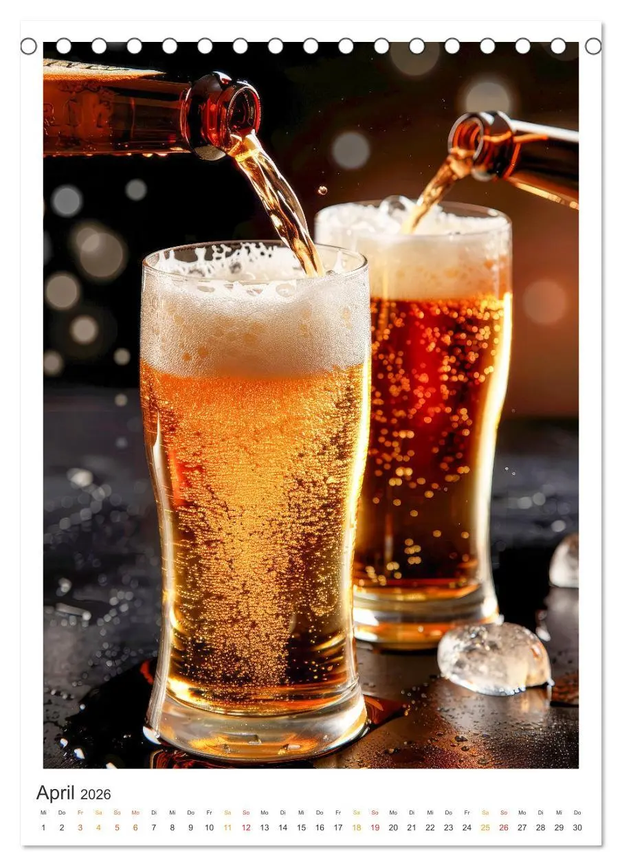 Bild: 9783516266757 | Cooles Bier - Köstliches aus der Natur. (Tischkalender 2026 DIN A5...
