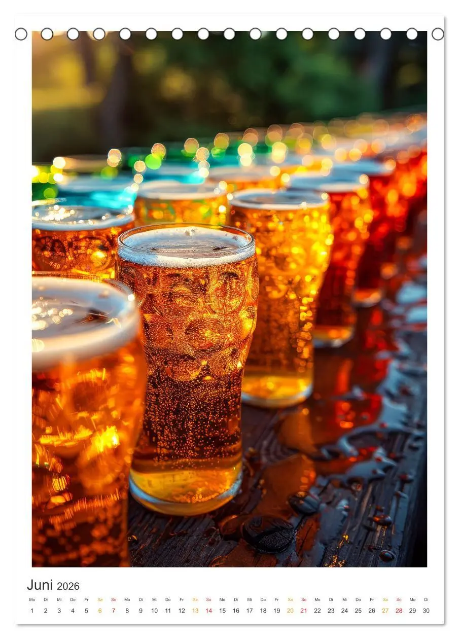 Bild: 9783516266757 | Cooles Bier - Köstliches aus der Natur. (Tischkalender 2026 DIN A5...