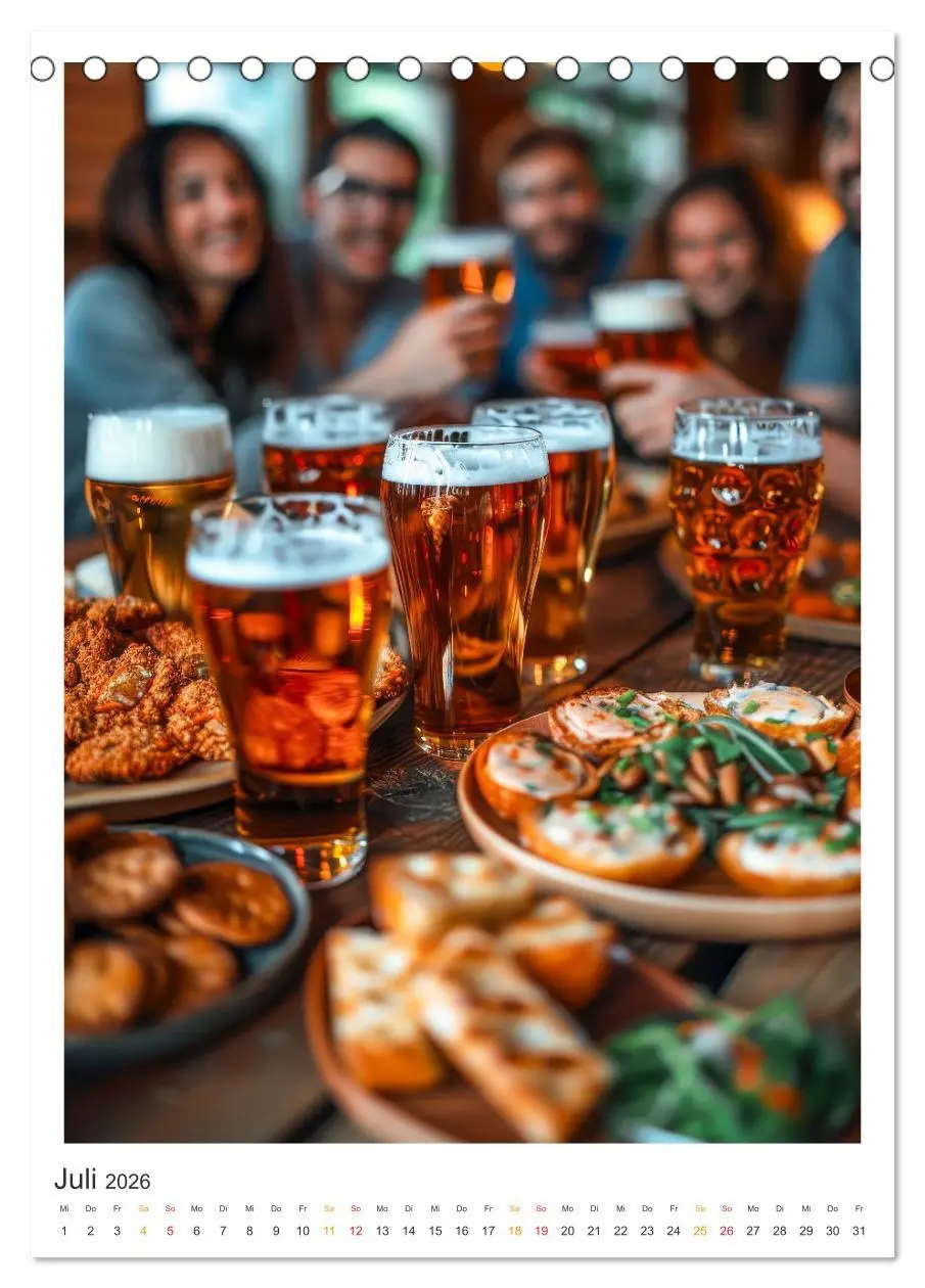 Bild: 9783516266757 | Cooles Bier - Köstliches aus der Natur. (Tischkalender 2026 DIN A5...