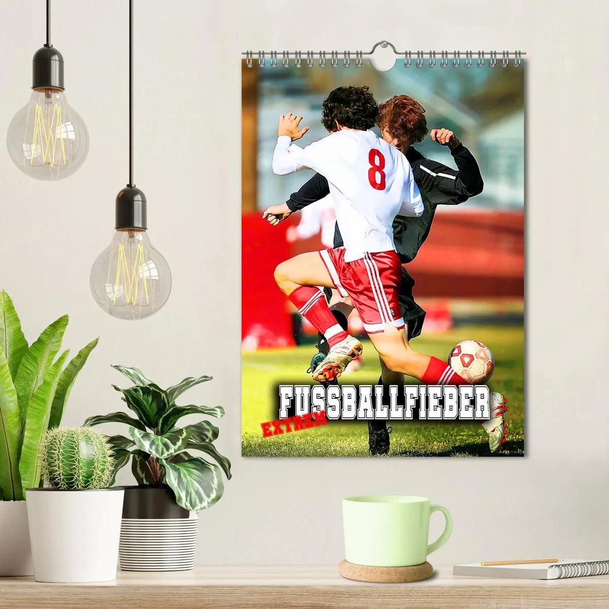 Bild: 9783516336757 | Fußballfieber extrem (Wandkalender 2026 DIN A4 hoch), CALVENDO...