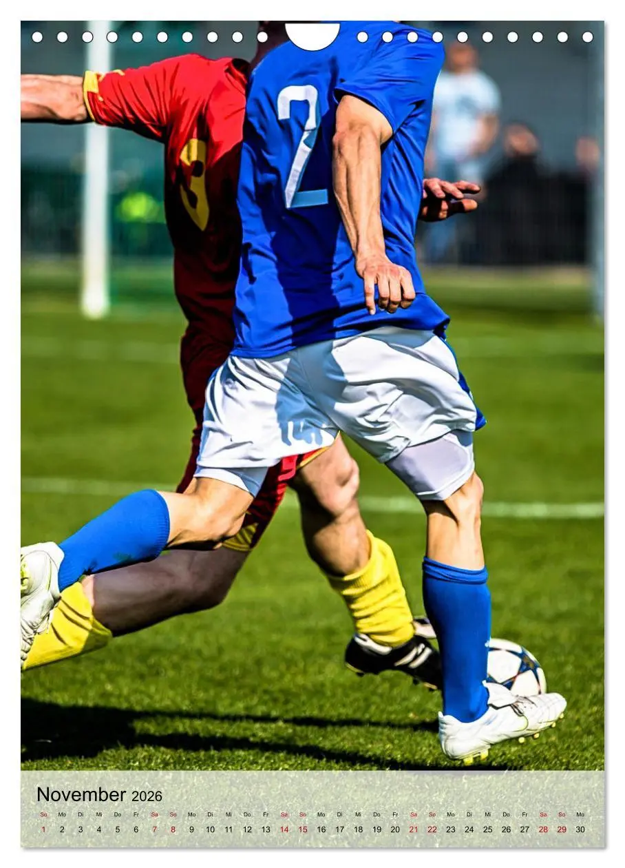 Bild: 9783516336757 | Fußballfieber extrem (Wandkalender 2026 DIN A4 hoch), CALVENDO...