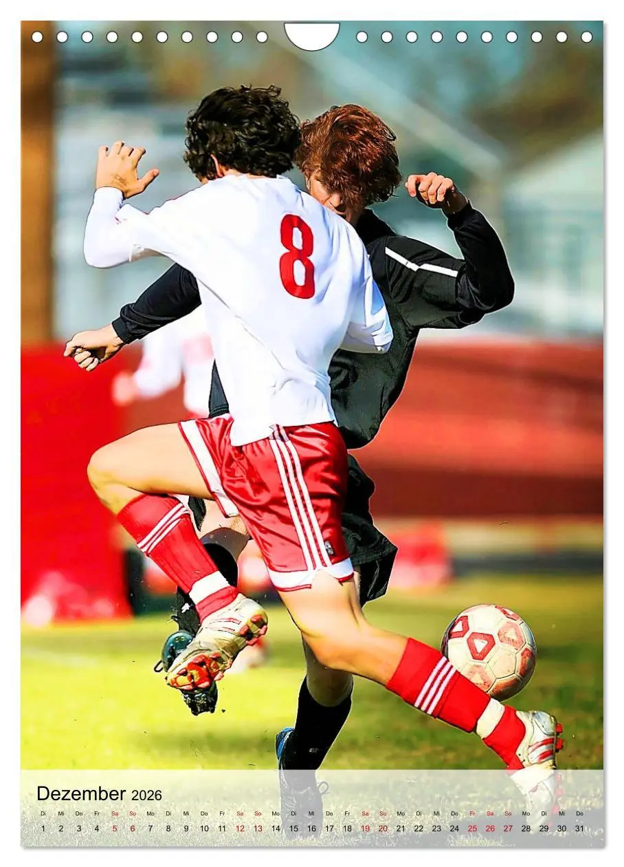 Bild: 9783516336757 | Fußballfieber extrem (Wandkalender 2026 DIN A4 hoch), CALVENDO...