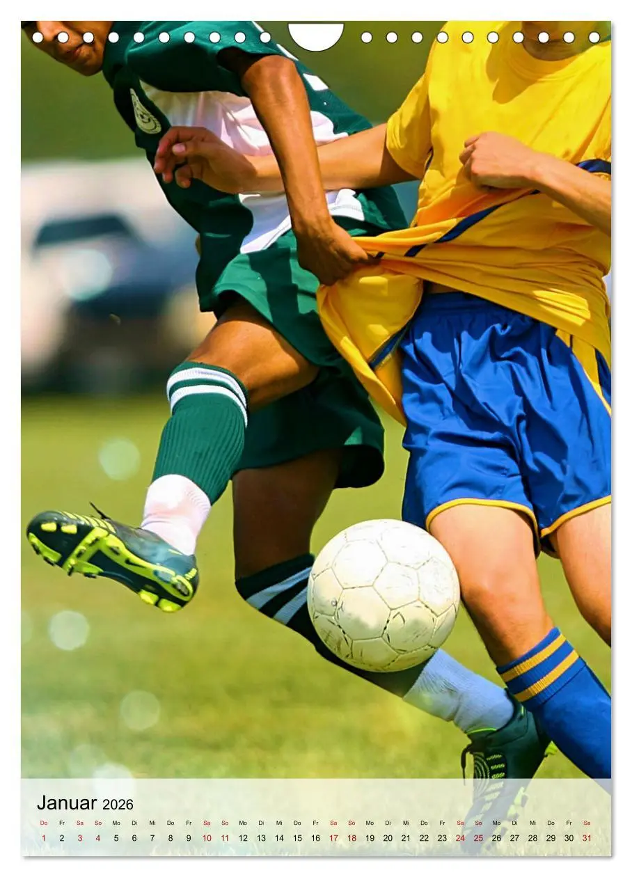 Bild: 9783516336757 | Fußballfieber extrem (Wandkalender 2026 DIN A4 hoch), CALVENDO...