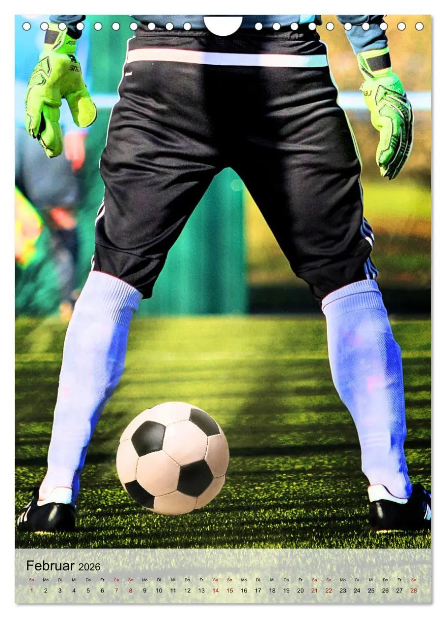 Bild: 9783516336757 | Fußballfieber extrem (Wandkalender 2026 DIN A4 hoch), CALVENDO...