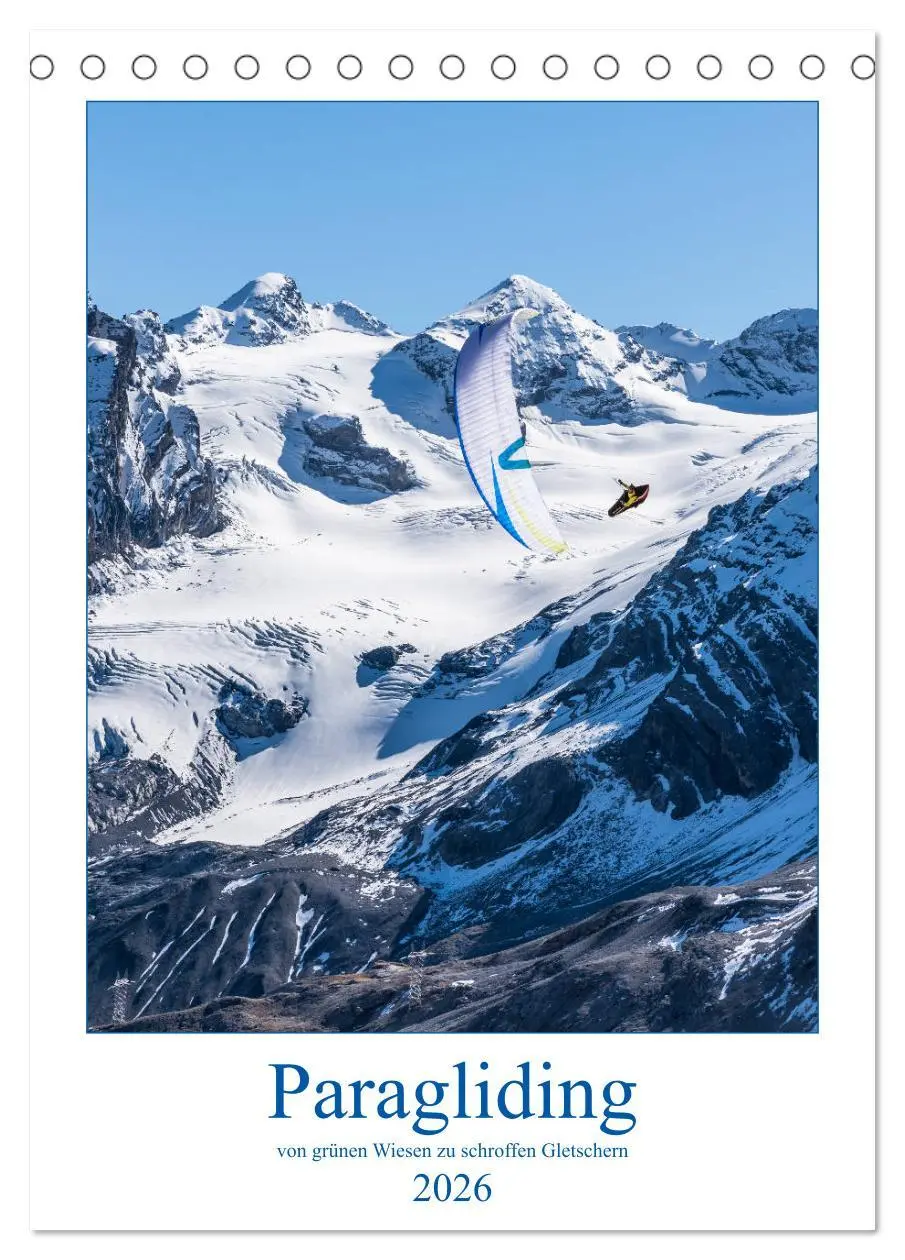 Cover: 9783516406757 | Paragliding - von grünen Wiesen zu schroffen Gletschen...