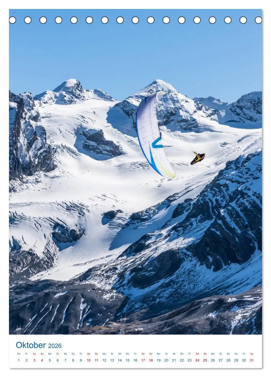 Bild: 9783516406757 | Paragliding - von grünen Wiesen zu schroffen Gletschen...