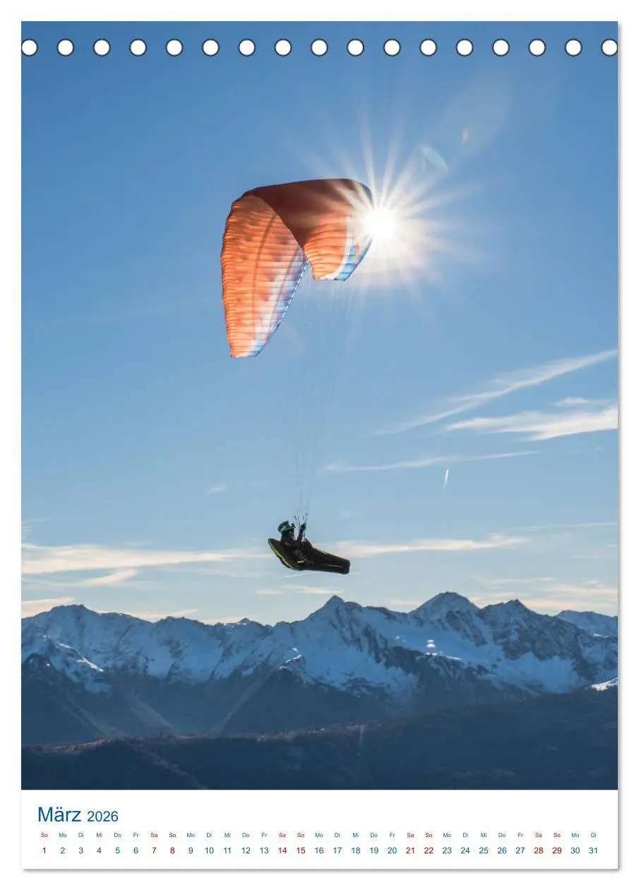 Bild: 9783516406757 | Paragliding - von grünen Wiesen zu schroffen Gletschen...