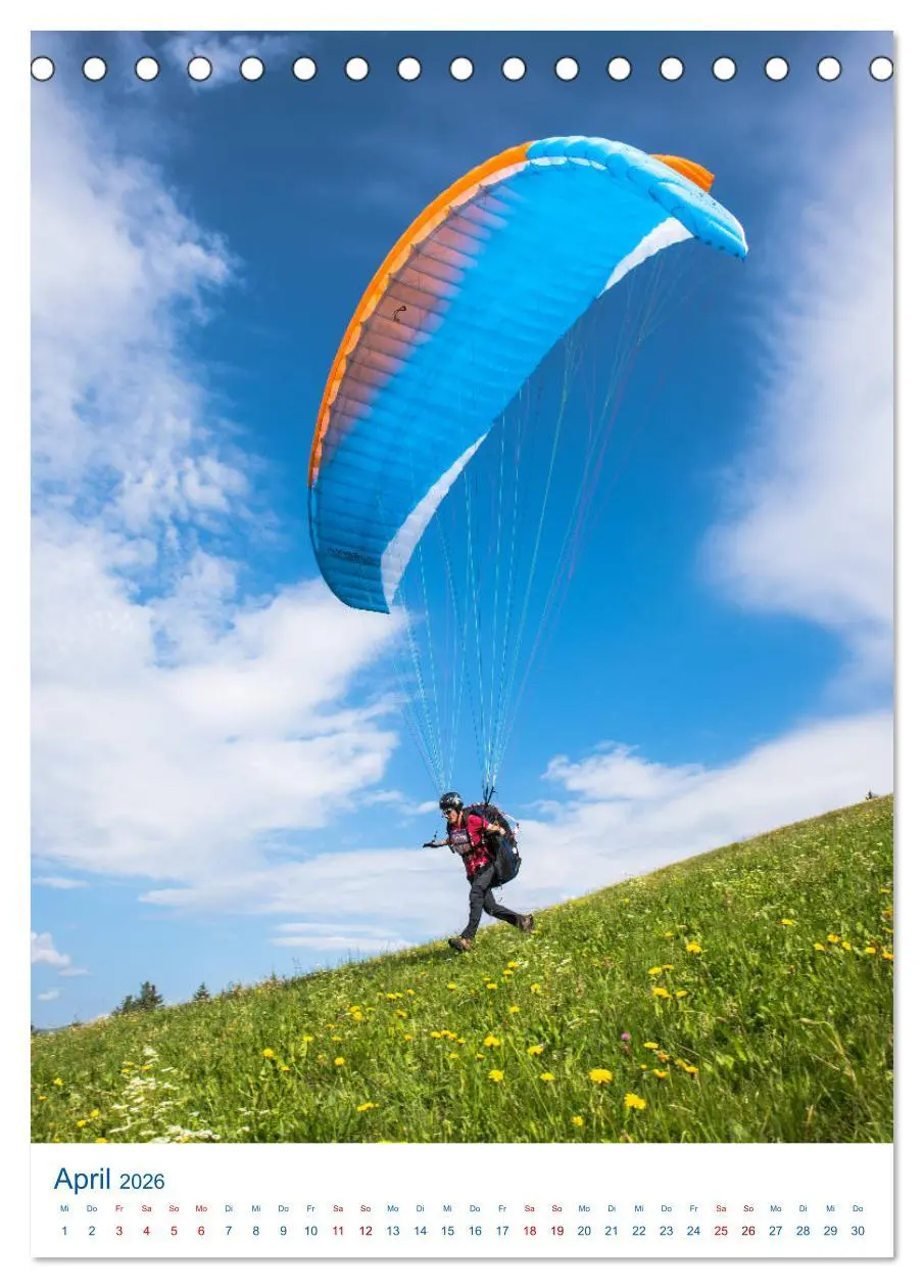 Bild: 9783516406757 | Paragliding - von grünen Wiesen zu schroffen Gletschen...