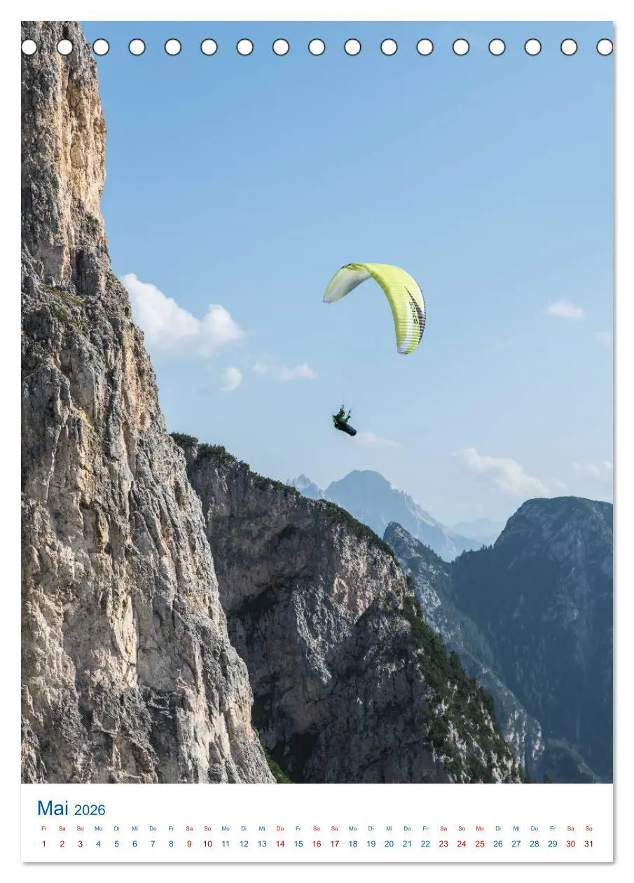 Bild: 9783516406757 | Paragliding - von grünen Wiesen zu schroffen Gletschen...