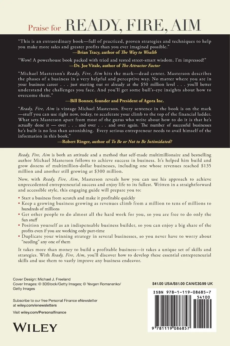 Rückseite: 9781119086857 | Ready, Fire, Aim | Zero to $100 Million in No Time Flat | Masterson