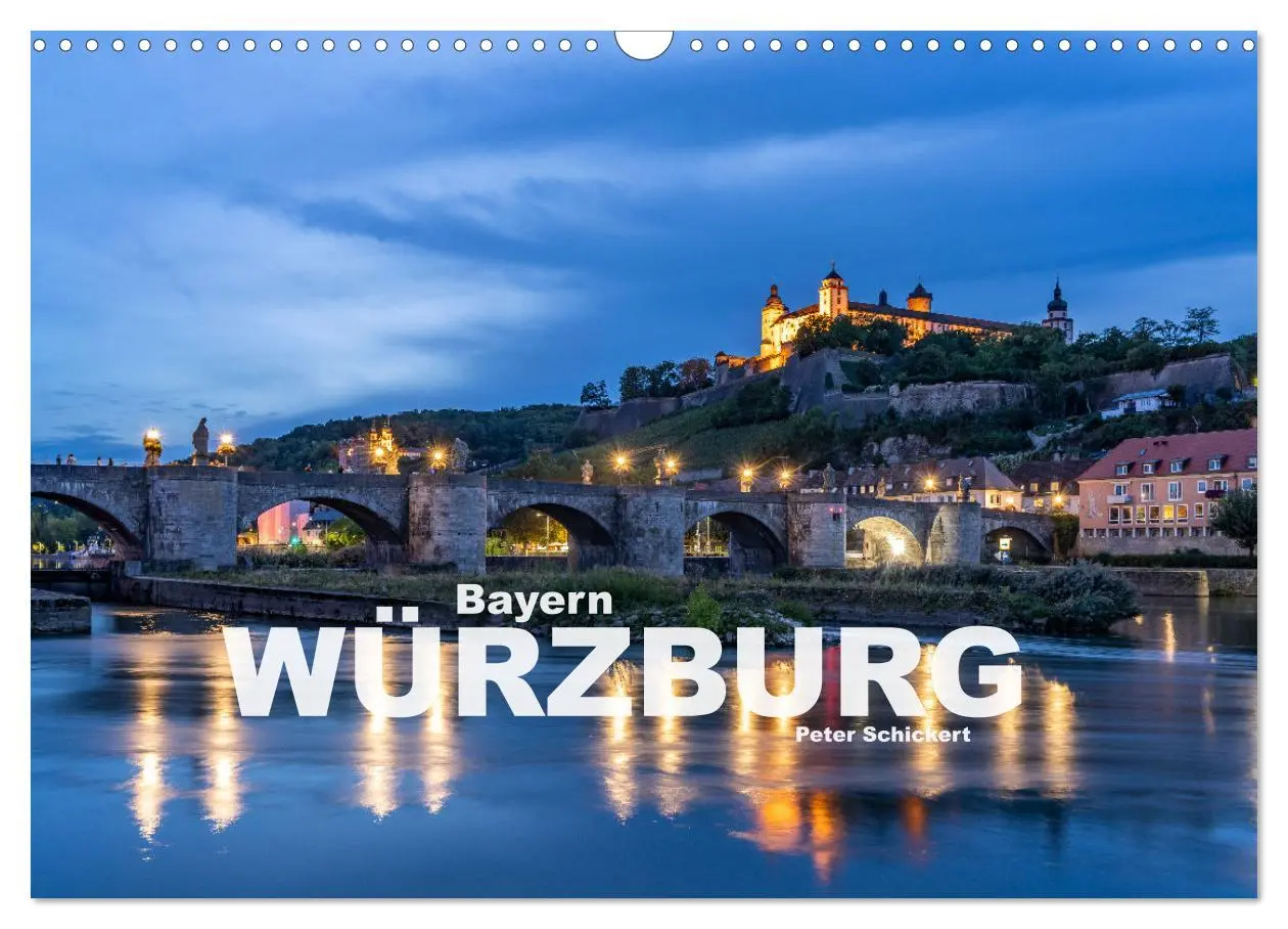 Cover: 9783457786857 | Würzburg - Bayern (Wandkalender 2026 DIN A3 quer), CALVENDO...