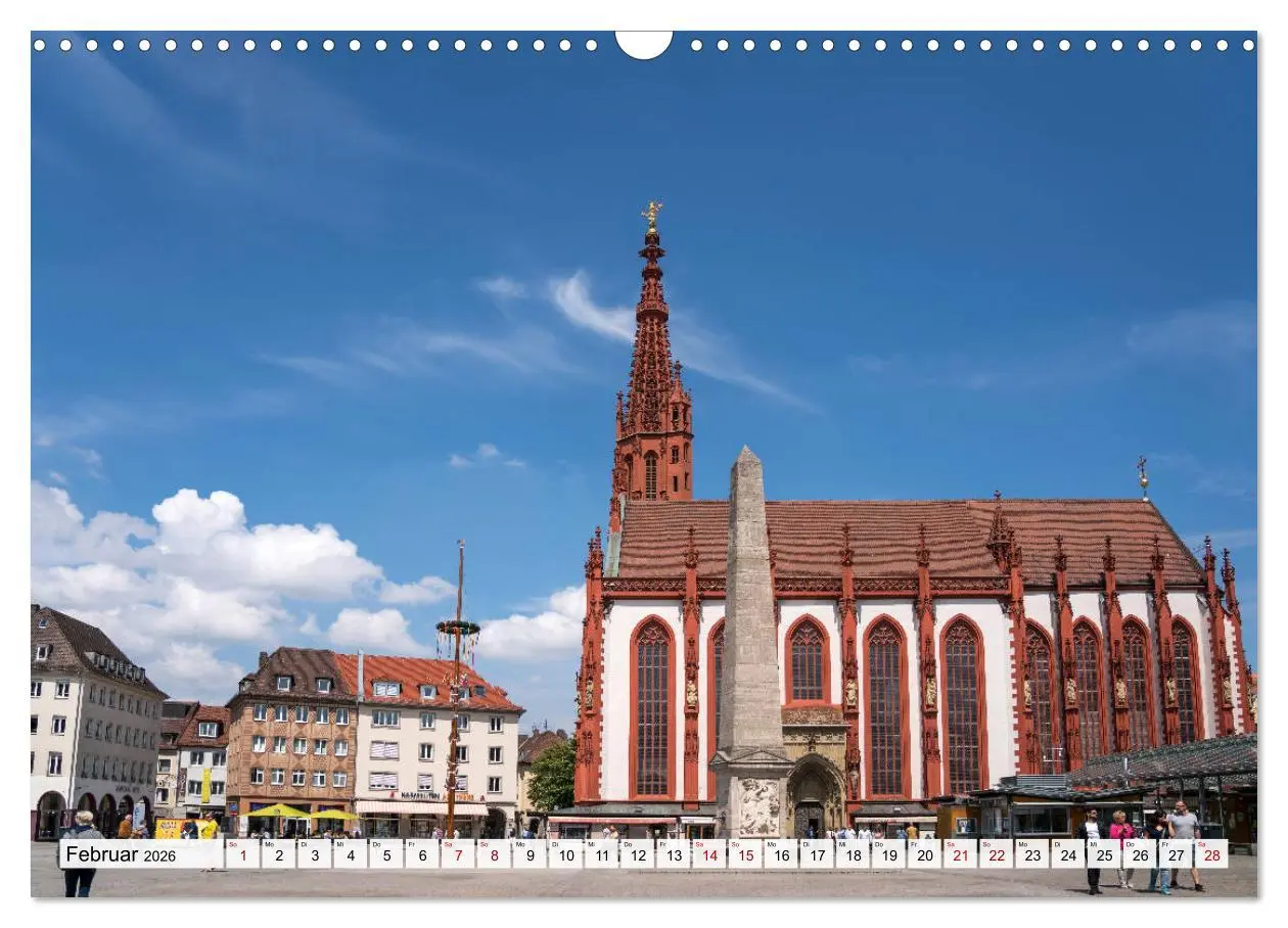 Bild: 9783457786857 | Würzburg - Bayern (Wandkalender 2026 DIN A3 quer), CALVENDO...
