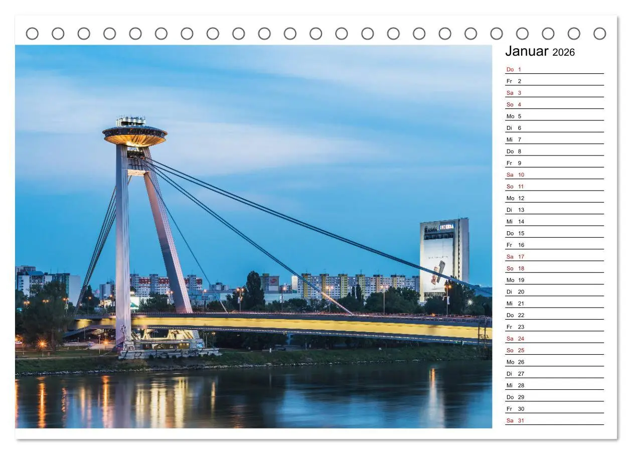 Bild: 9783457856857 | Ein Wochenende in Bratislava (Tischkalender 2026 DIN A5 quer),...
