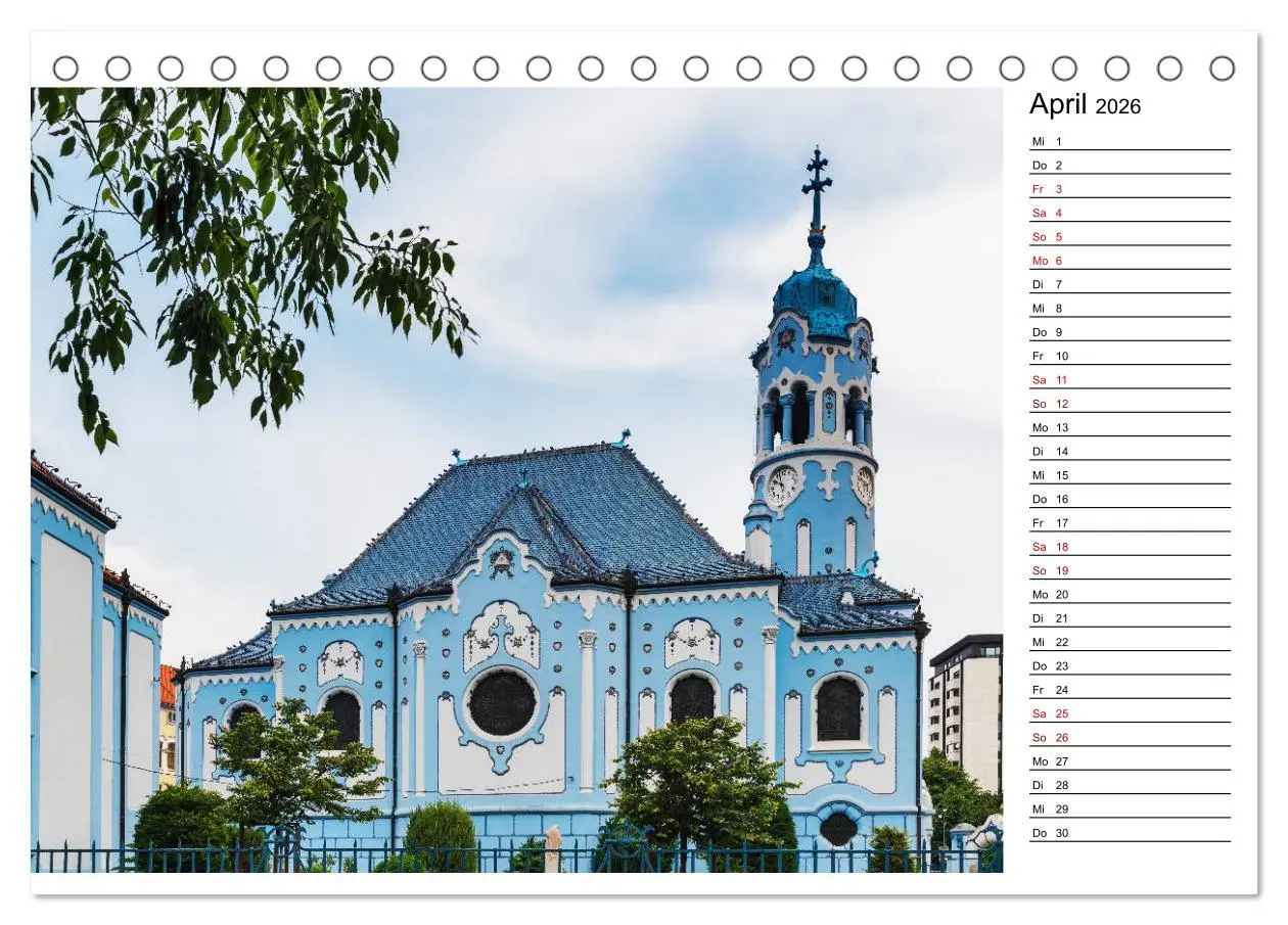 Bild: 9783457856857 | Ein Wochenende in Bratislava (Tischkalender 2026 DIN A5 quer),...