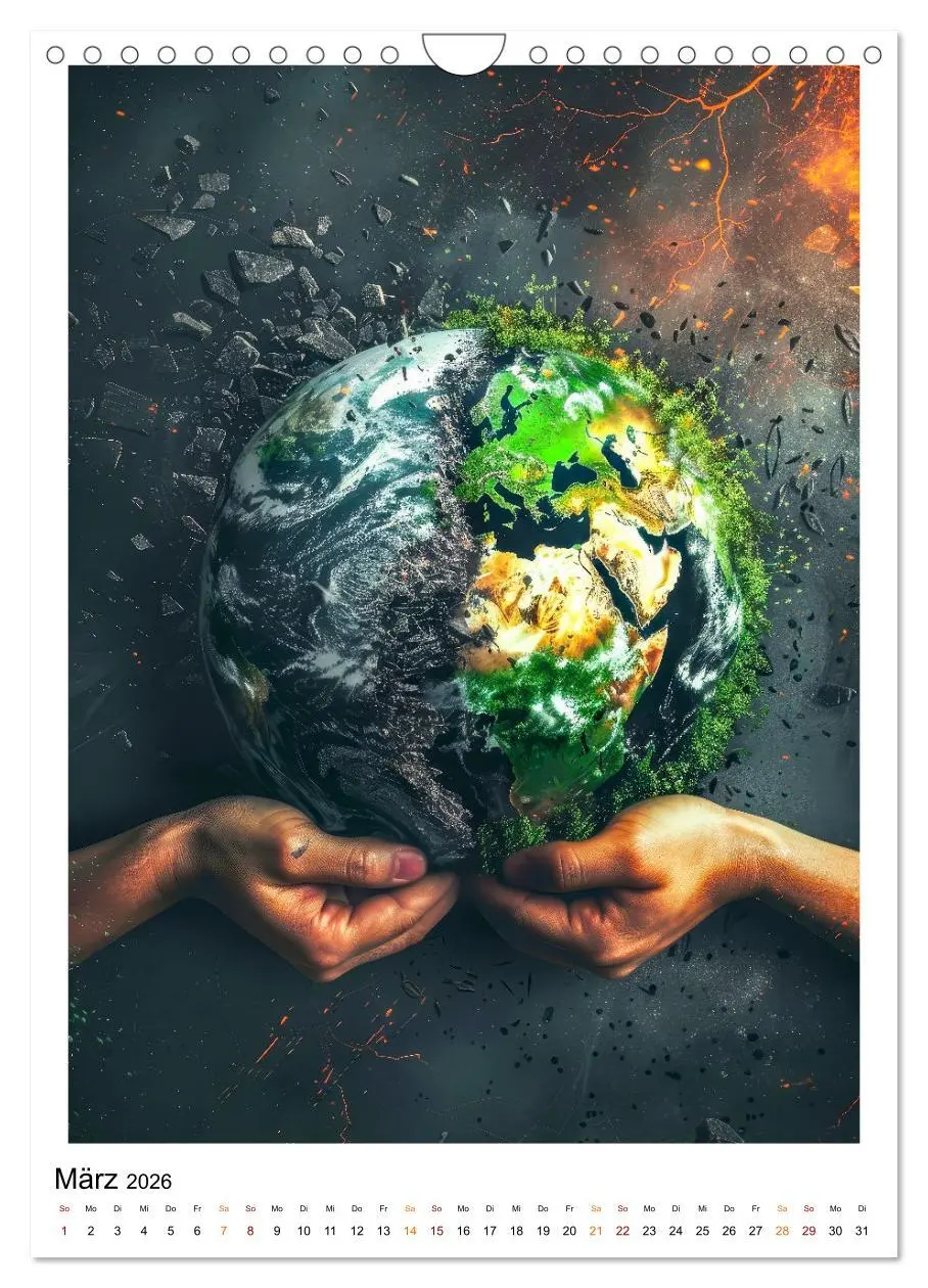 Bild: 9783516256857 | Unsere Umwelt leidet (Wandkalender 2026 DIN A4 hoch), CALVENDO...