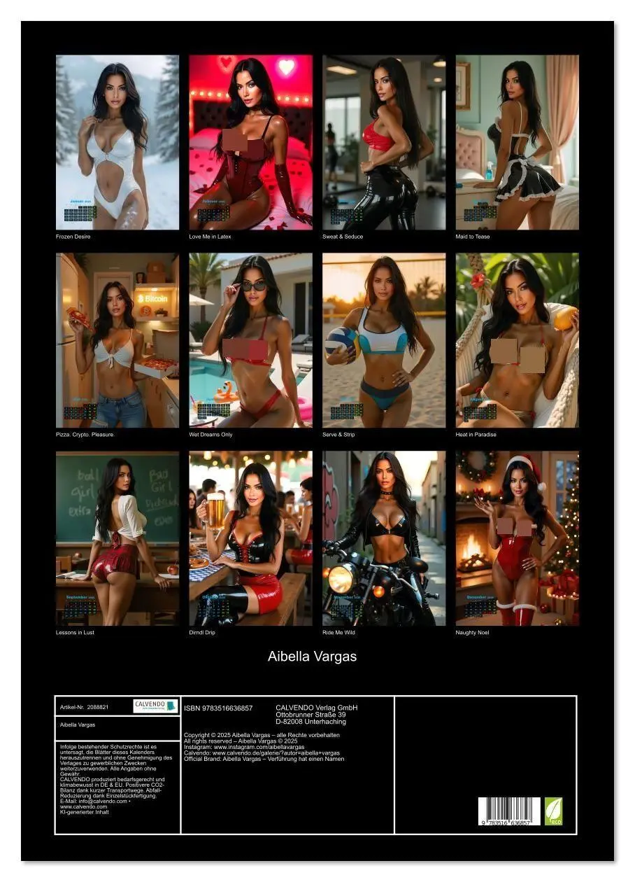 Bild: 9783516636857 | Aibella Vargas (Wandkalender 2026 DIN A2 hoch), CALVENDO...