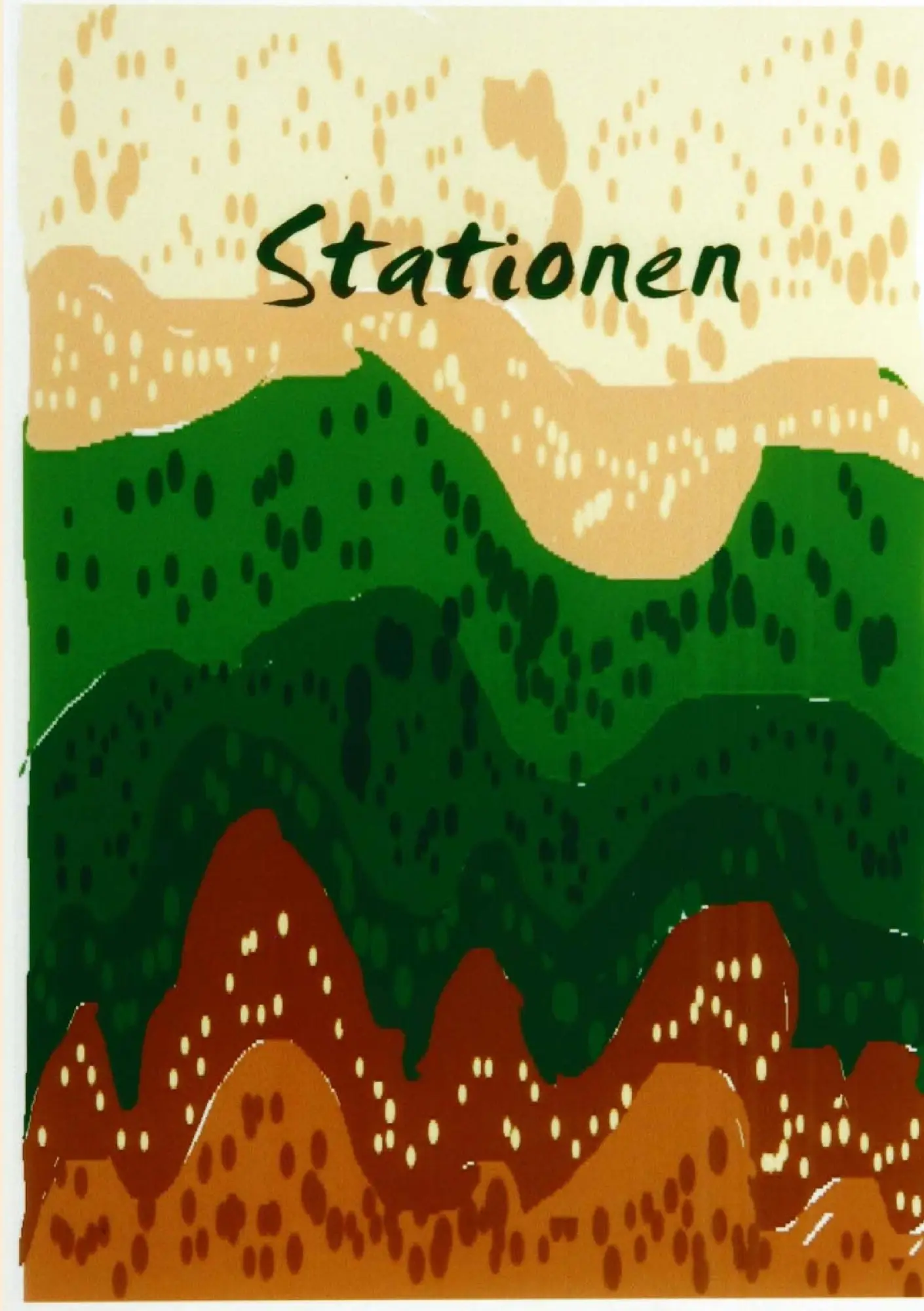 Cover: 9783839166857 | Stationen | Lebenslinien | Elisabeth Bartscher | Taschenbuch | 64 S.