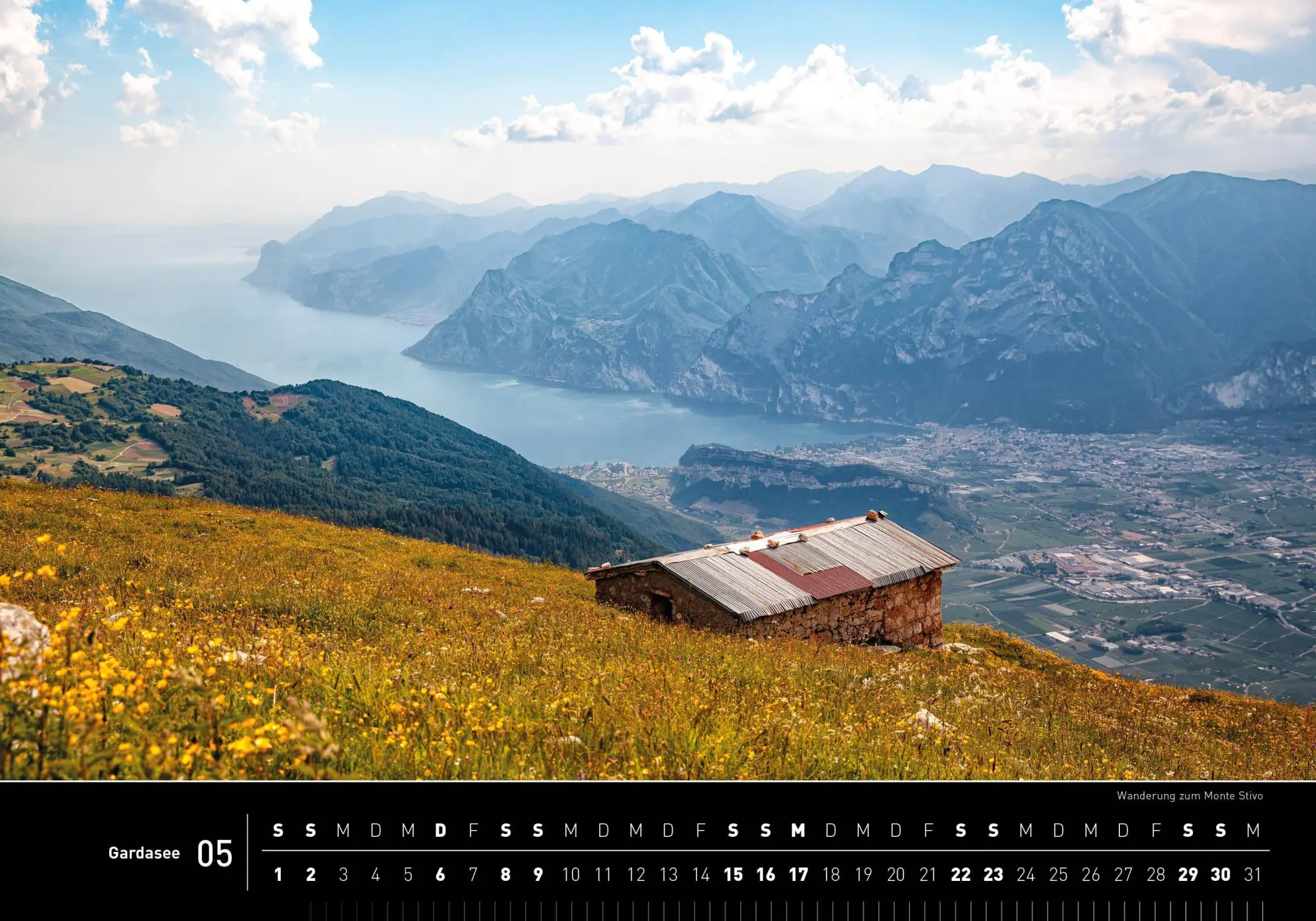 Bild: 9783968556857 | Gardasee Premiumkalender 2027 | Alexander Pichler | Kalender | 14 S.