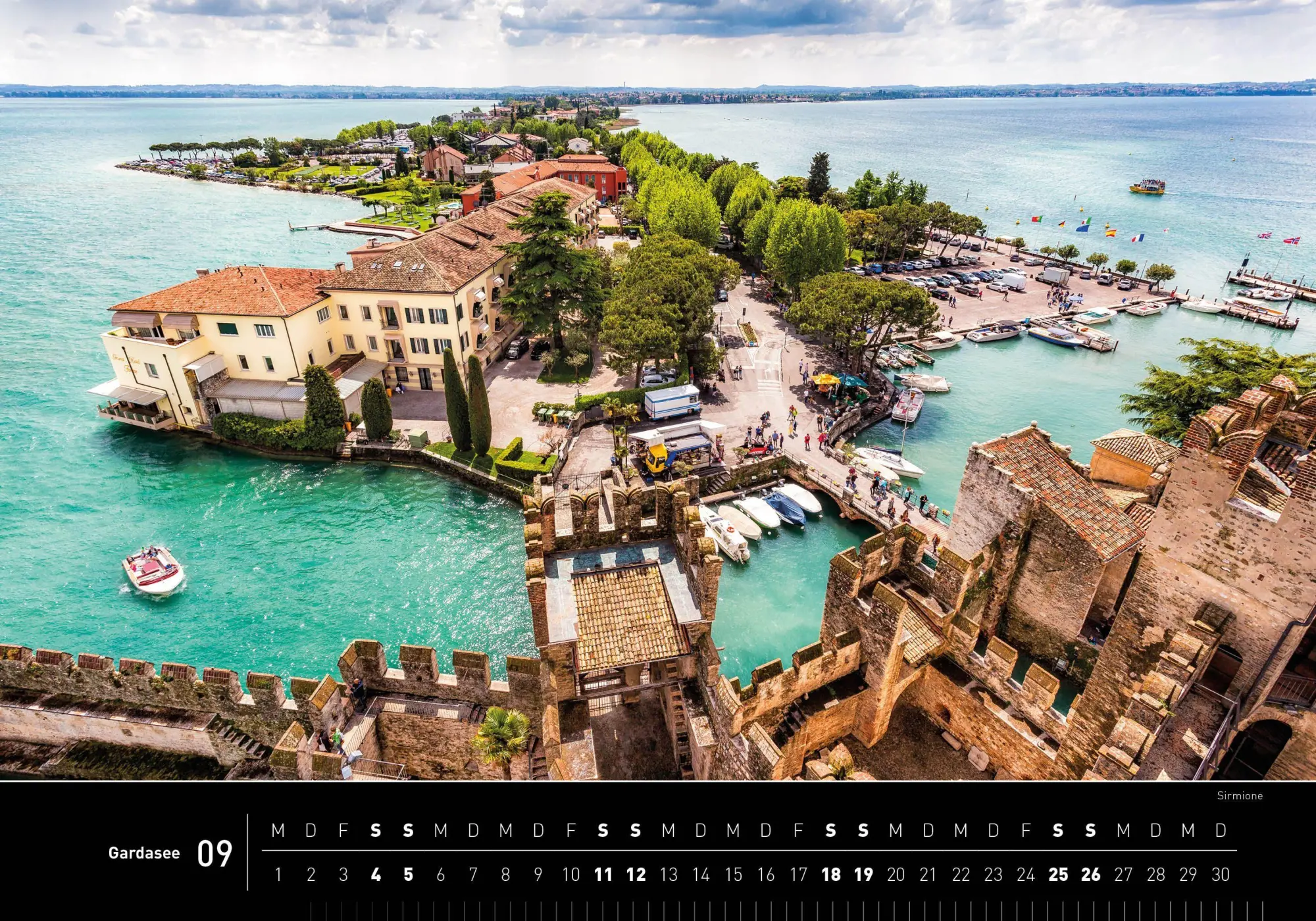 Bild: 9783968556857 | Gardasee Premiumkalender 2027 | Alexander Pichler | Kalender | 14 S.
