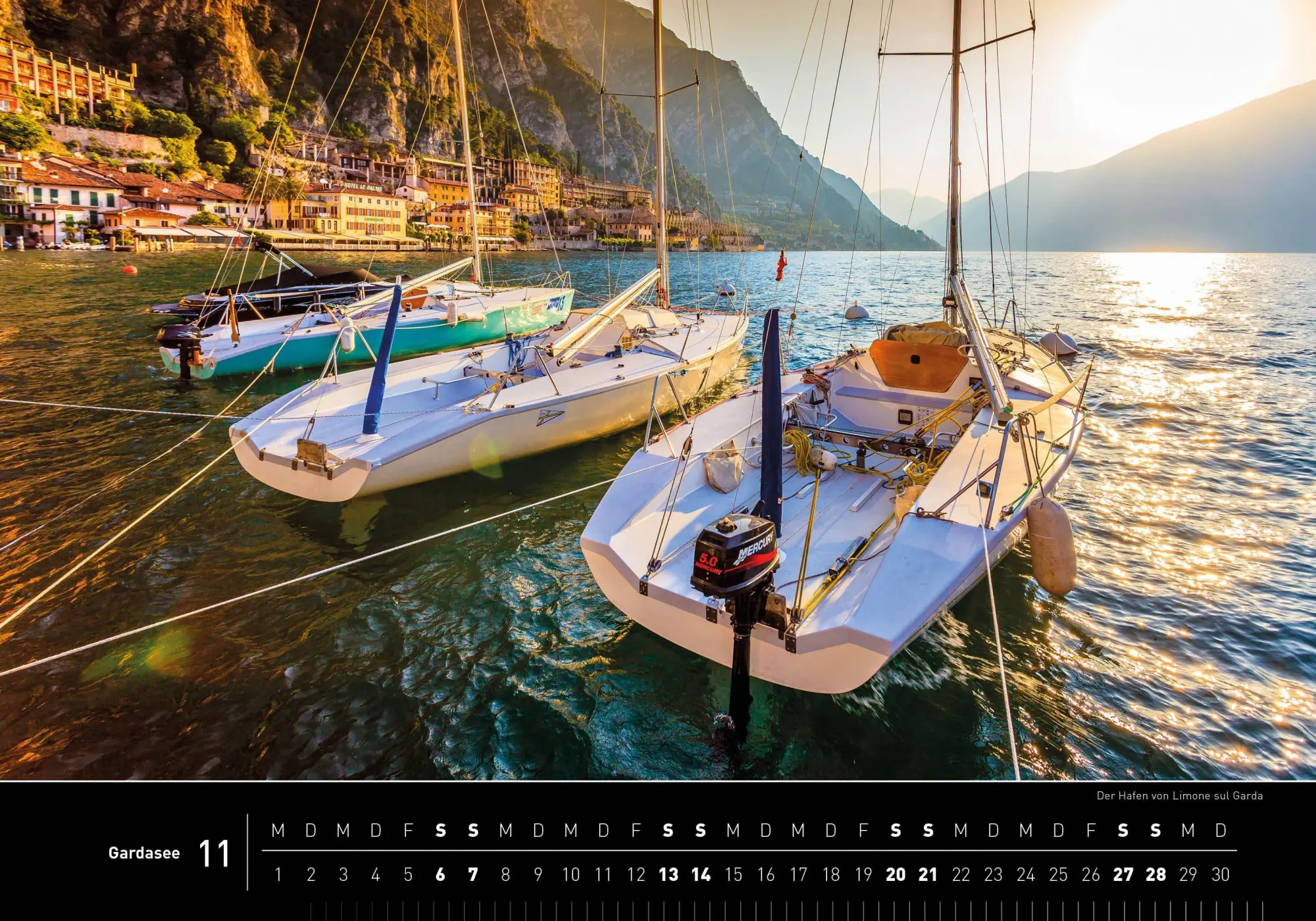 Bild: 9783968556857 | Gardasee Premiumkalender 2027 | Alexander Pichler | Kalender | 14 S.