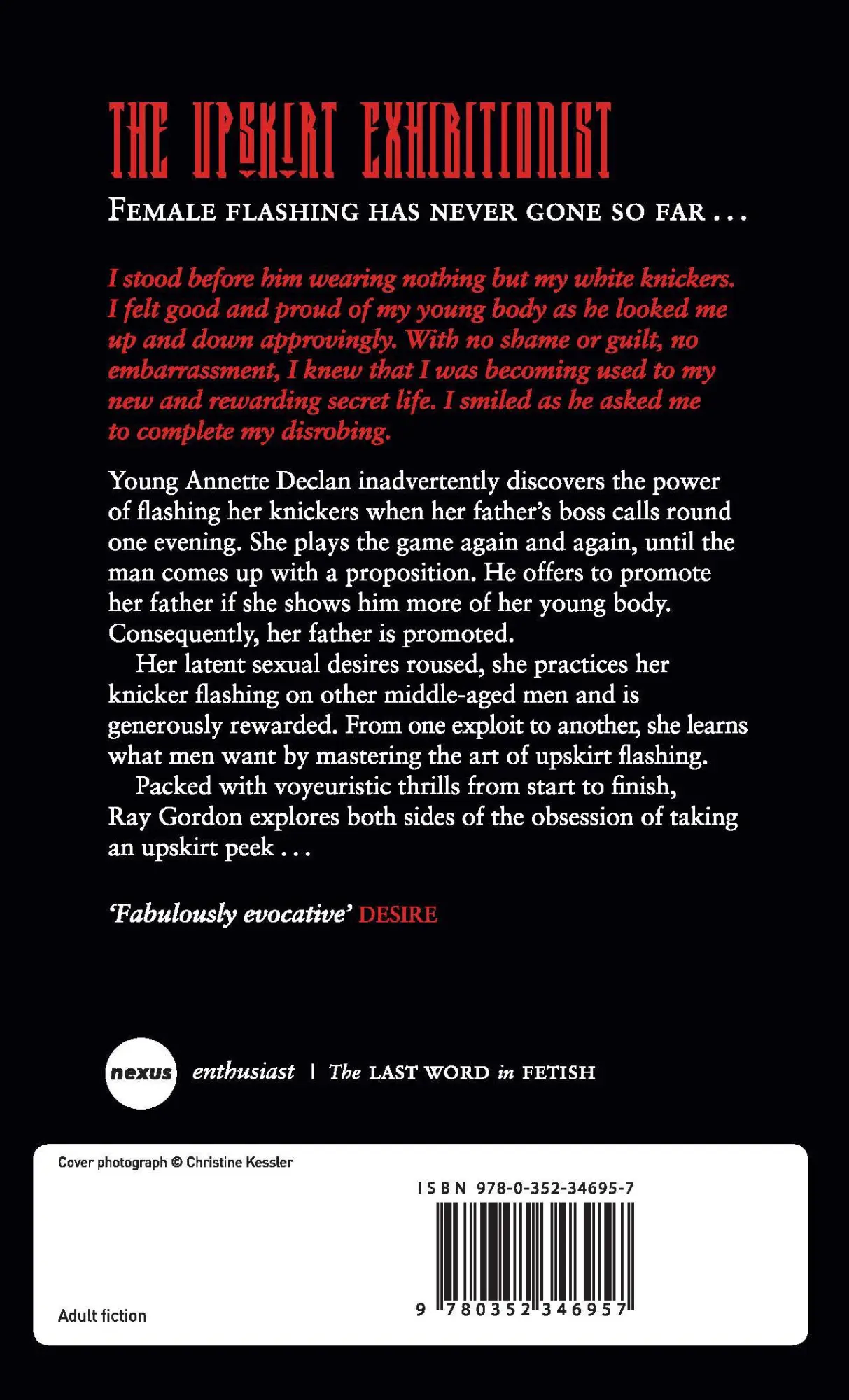 Rückseite: 9780352346957 | The Upskirt Exhibitionist | Ray Gordon | Taschenbuch | Englisch | 2017