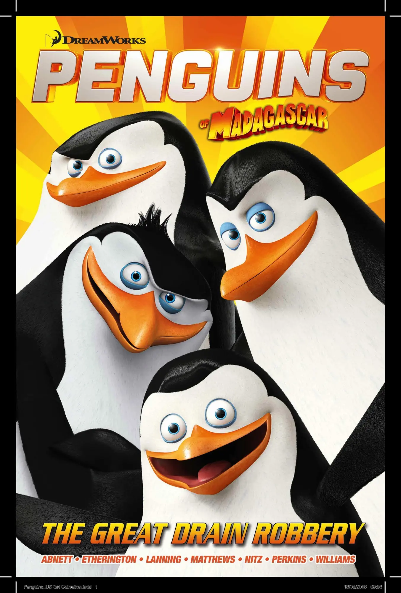 Cover: 9781782766957 | Penguins of Madagascar | The Great Drain Robbery | Dan Abnett (u. a.)