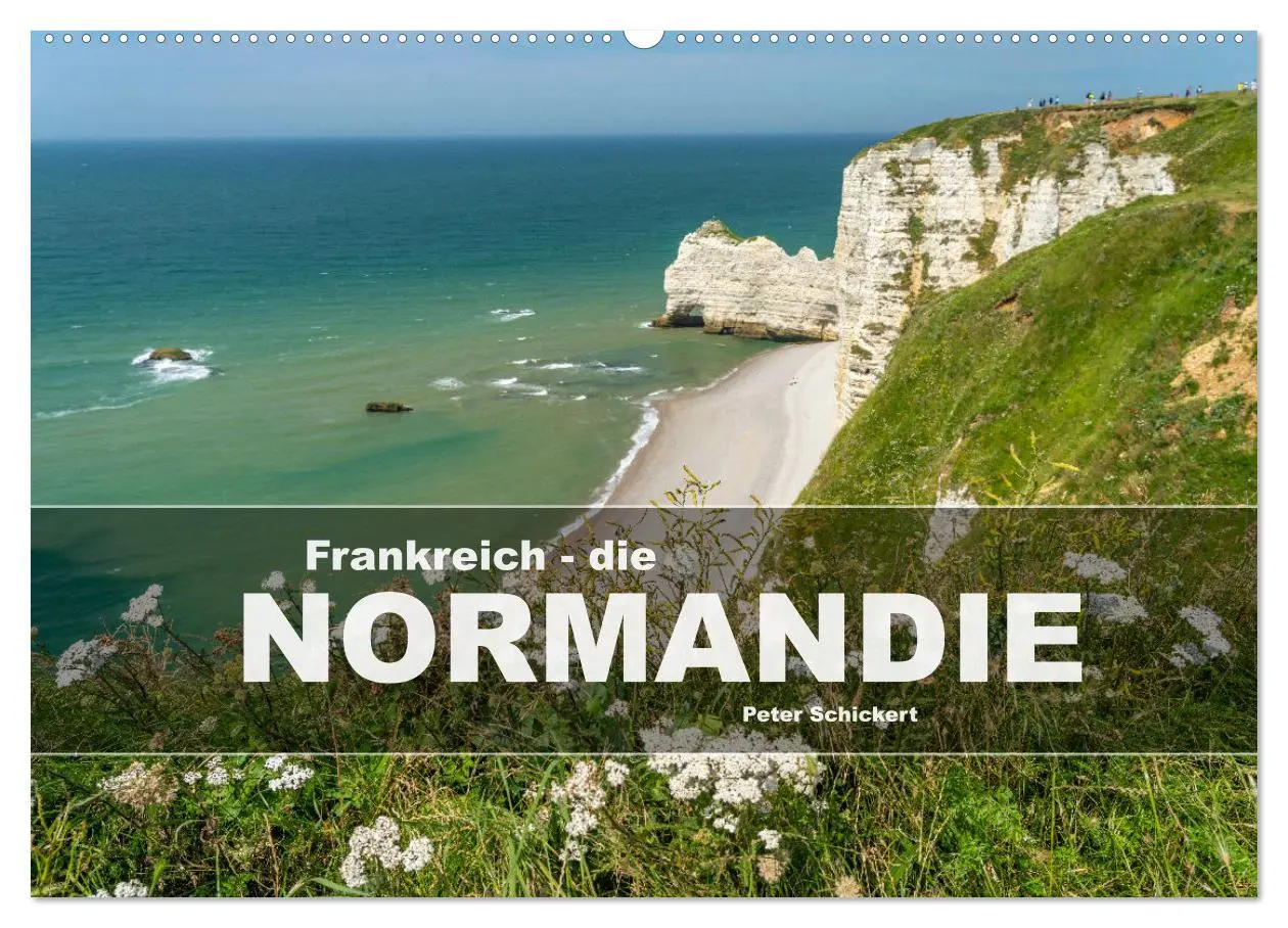 Cover: 9783457466957 | Frankreich - die Normandie (Wandkalender 2026 DIN A2 quer),...