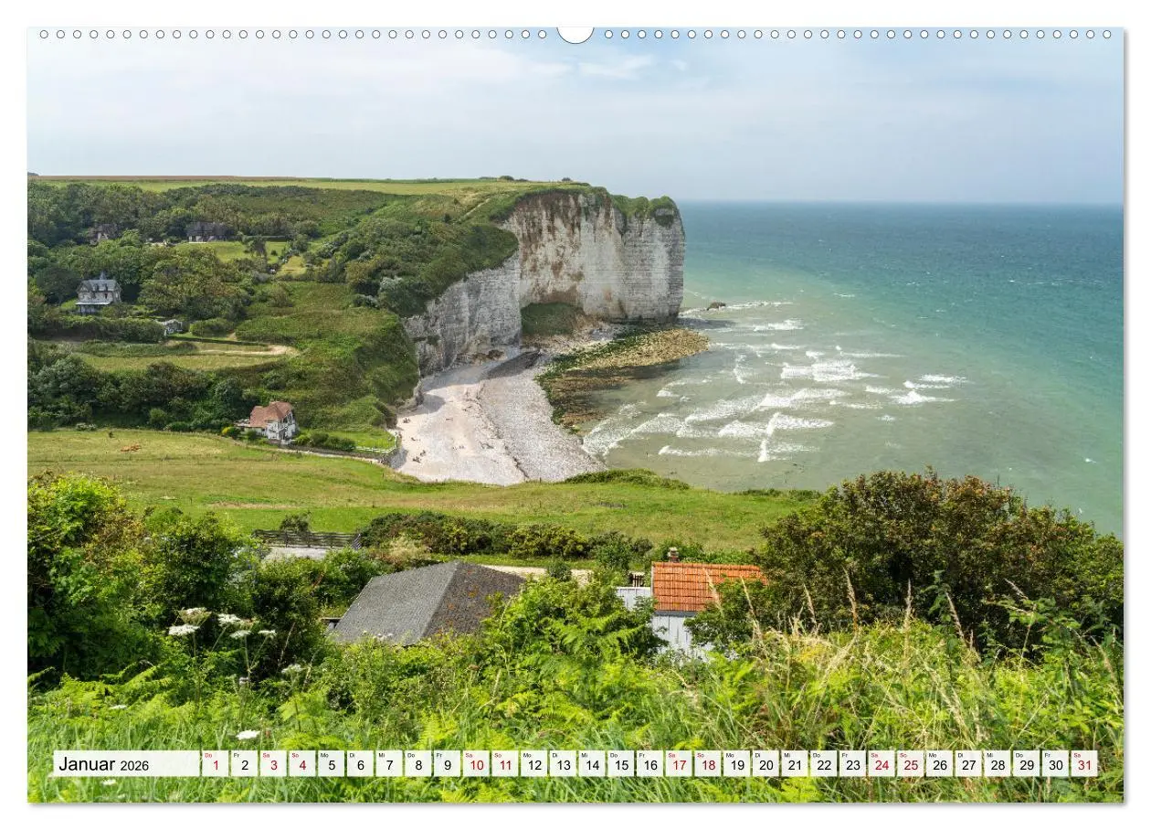 Bild: 9783457466957 | Frankreich - die Normandie (Wandkalender 2026 DIN A2 quer),...