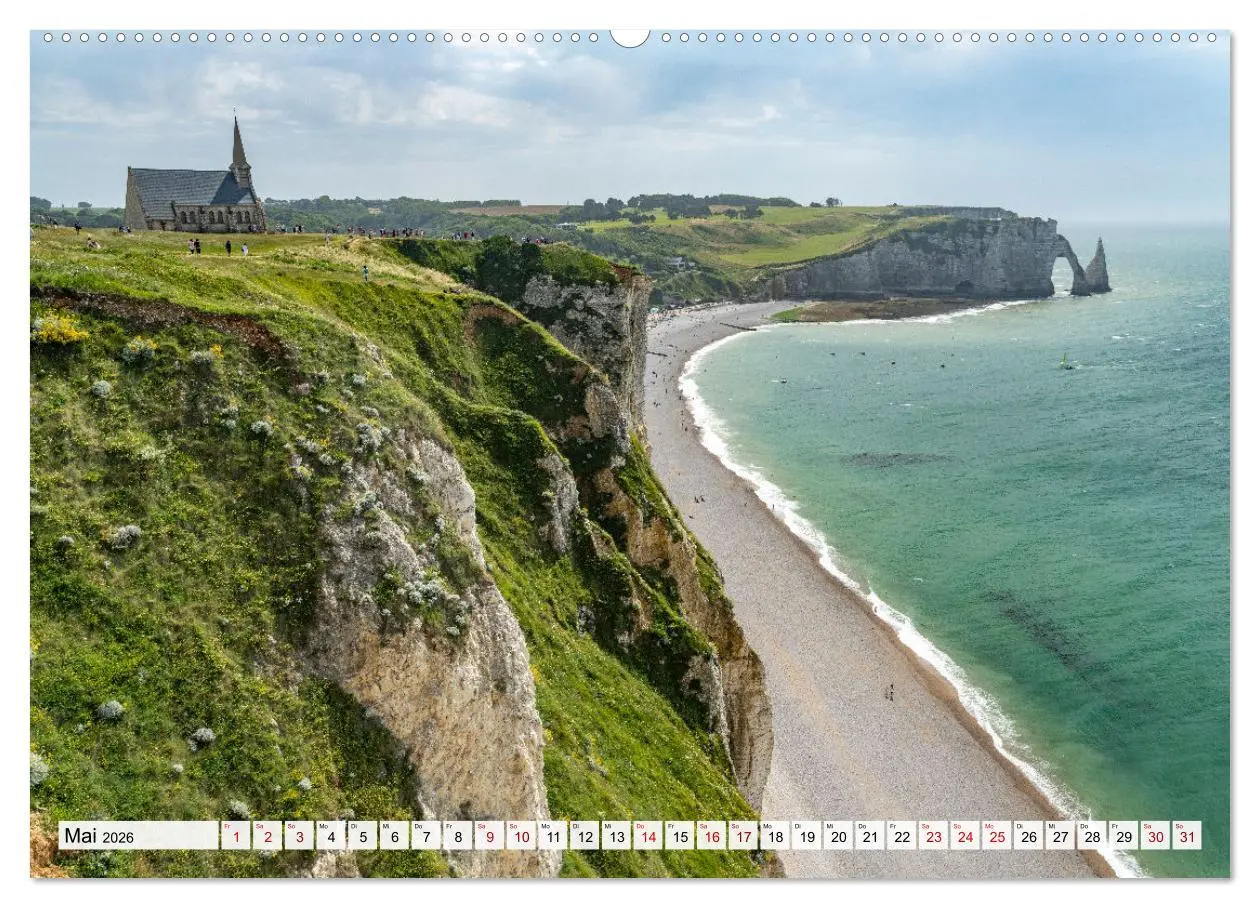 Bild: 9783457466957 | Frankreich - die Normandie (Wandkalender 2026 DIN A2 quer),...
