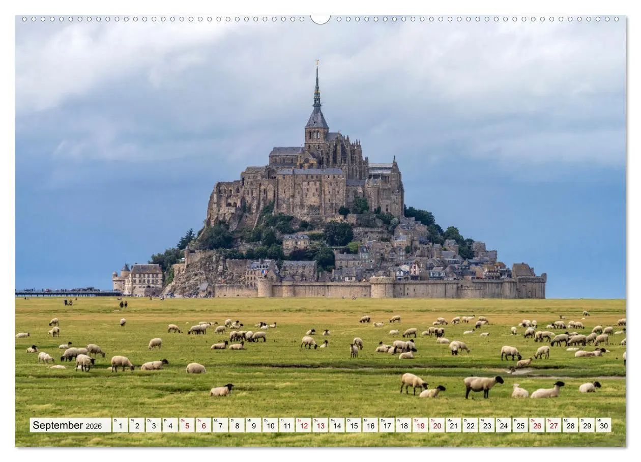 Bild: 9783457466957 | Frankreich - die Normandie (Wandkalender 2026 DIN A2 quer),...