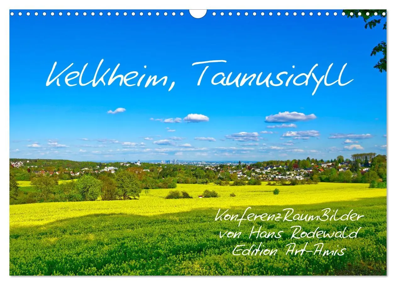 Cover: 9783457536957 | Kelkheim, Taunusidyll (Wandkalender 2026 DIN A3 quer), CALVENDO...