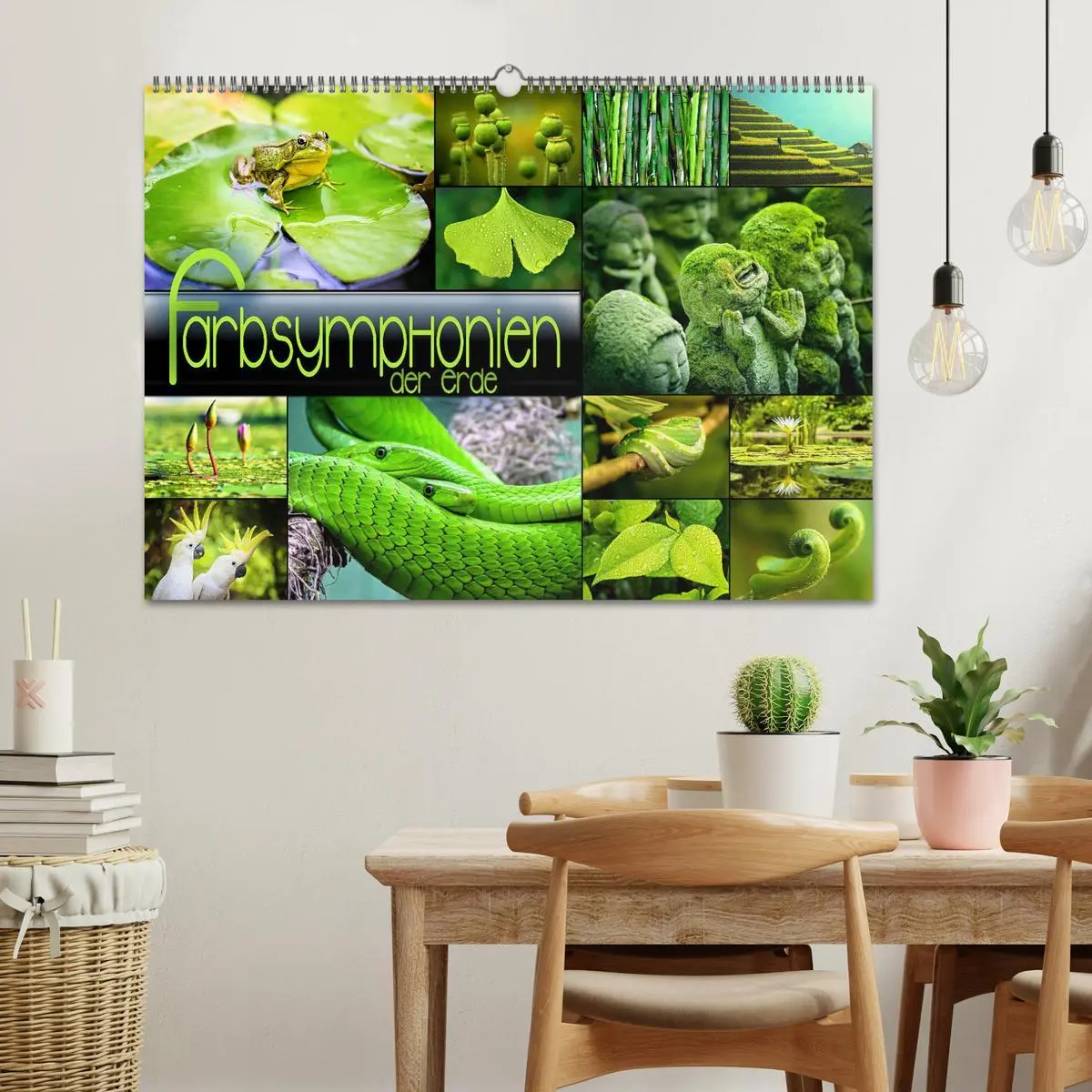 Bild: 9783457606957 | Farbsymphonien der Erde (Wandkalender 2026 DIN A2 quer), CALVENDO...