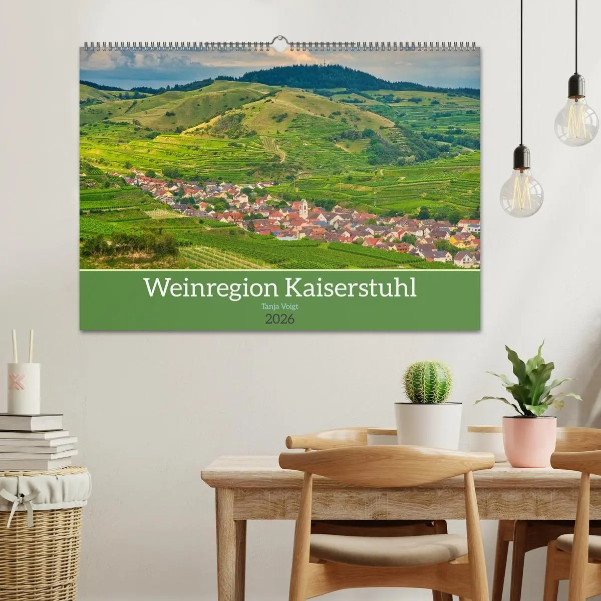 Bild: 9783457846957 | Weinregion Kaiserstuhl (Wandkalender 2026 DIN A2 quer), CALVENDO...