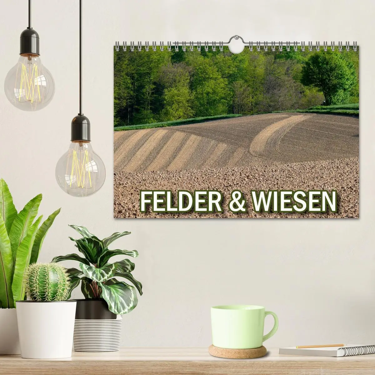 Bild: 9783516176957 | Felder und Wiesen (Wandkalender 2026 DIN A4 quer), CALVENDO...
