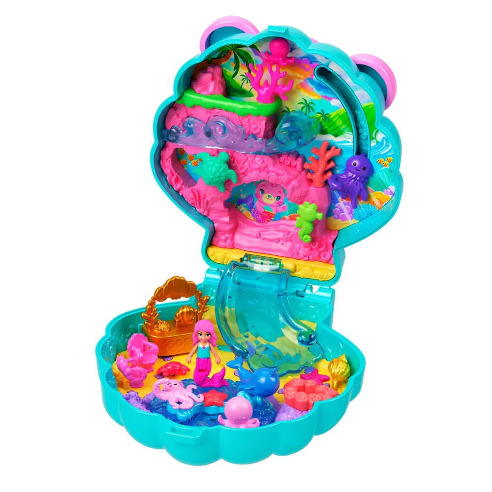 Bild: 194735267057 | Polly Pocket Meer-Bär Schatulle | Blister | JCB16 | Deutsch | 2025