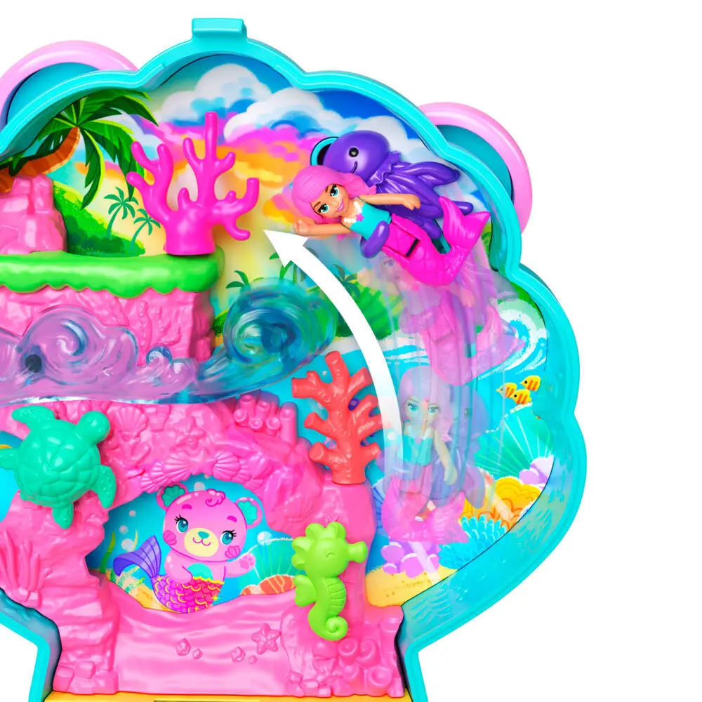 Bild: 194735267057 | Polly Pocket Meer-Bär Schatulle | Blister | JCB16 | Deutsch | 2025