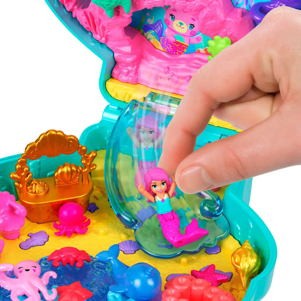 Bild: 194735267057 | Polly Pocket Meer-Bär Schatulle | Blister | JCB16 | Deutsch | 2025