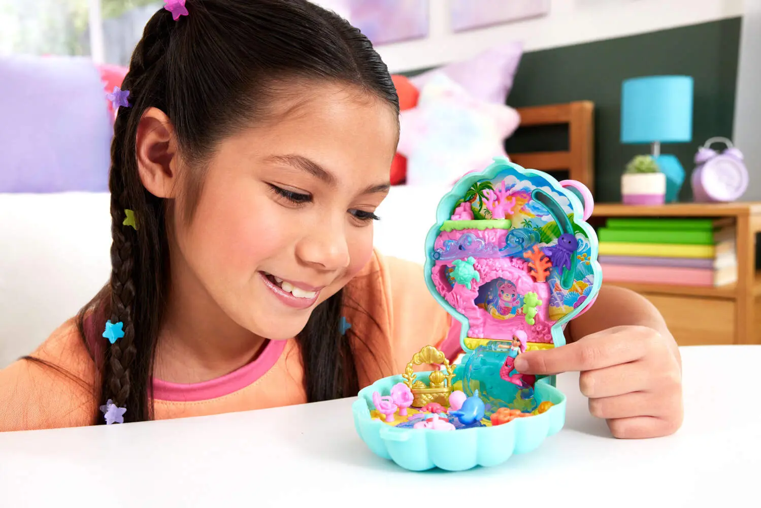 Bild: 194735267057 | Polly Pocket Meer-Bär Schatulle | Blister | JCB16 | Deutsch | 2025