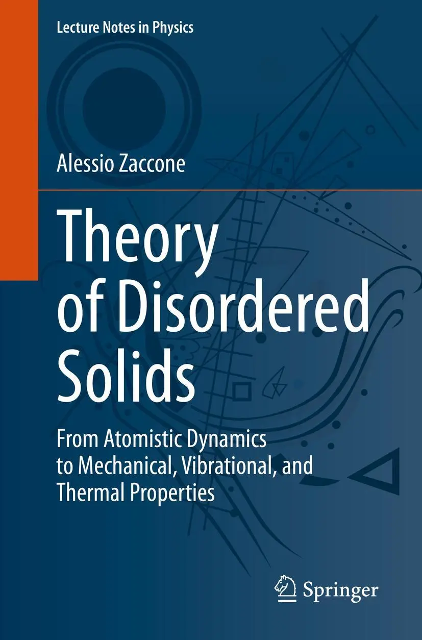 Cover: 9783031247057 | Theory of Disordered Solids | Alessio Zaccone | Taschenbuch | xvii