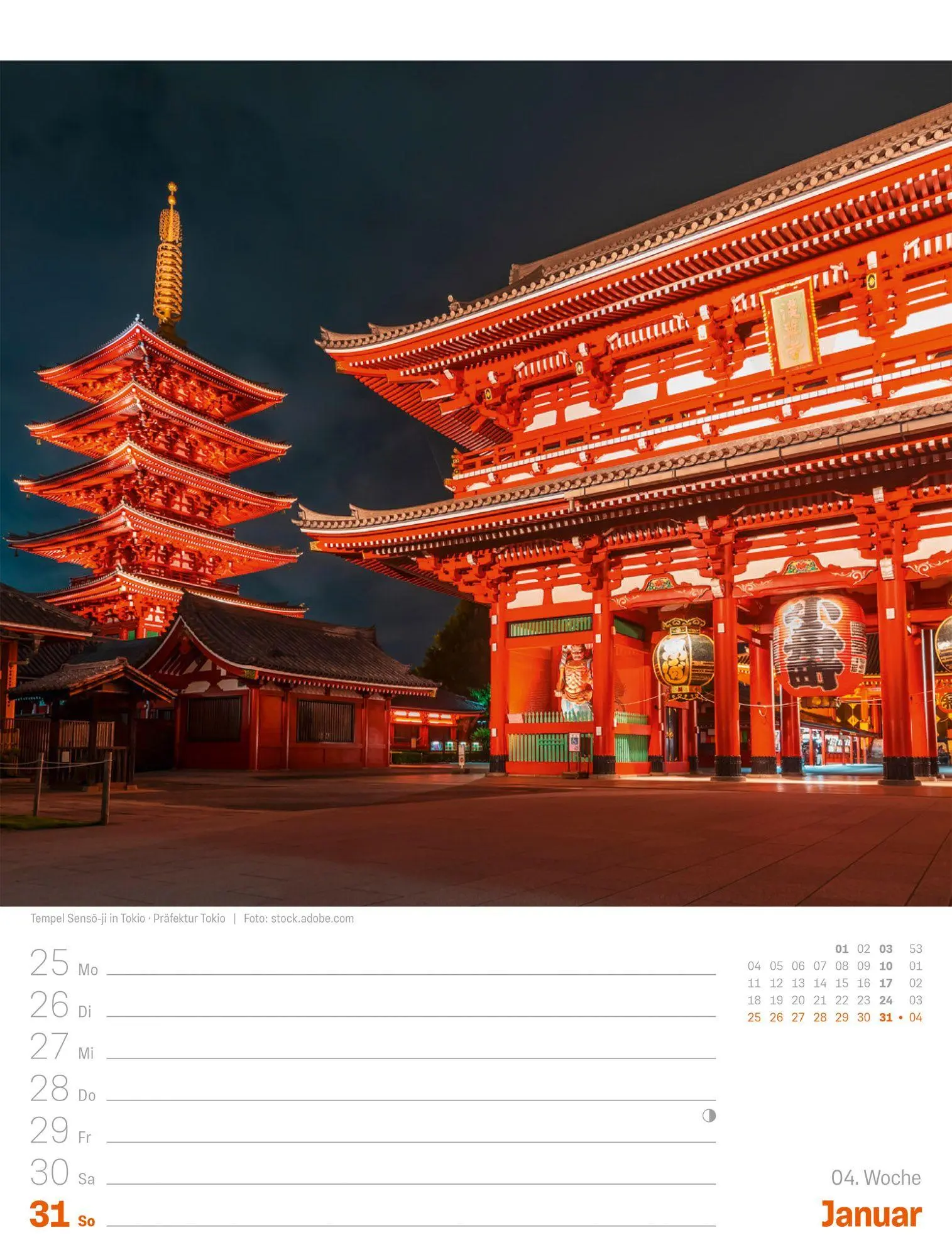 Bild: 9783838437057 | Japan Wochenplaner Kalender 2027 Das Land der aufgehenden Sonne | GmbH