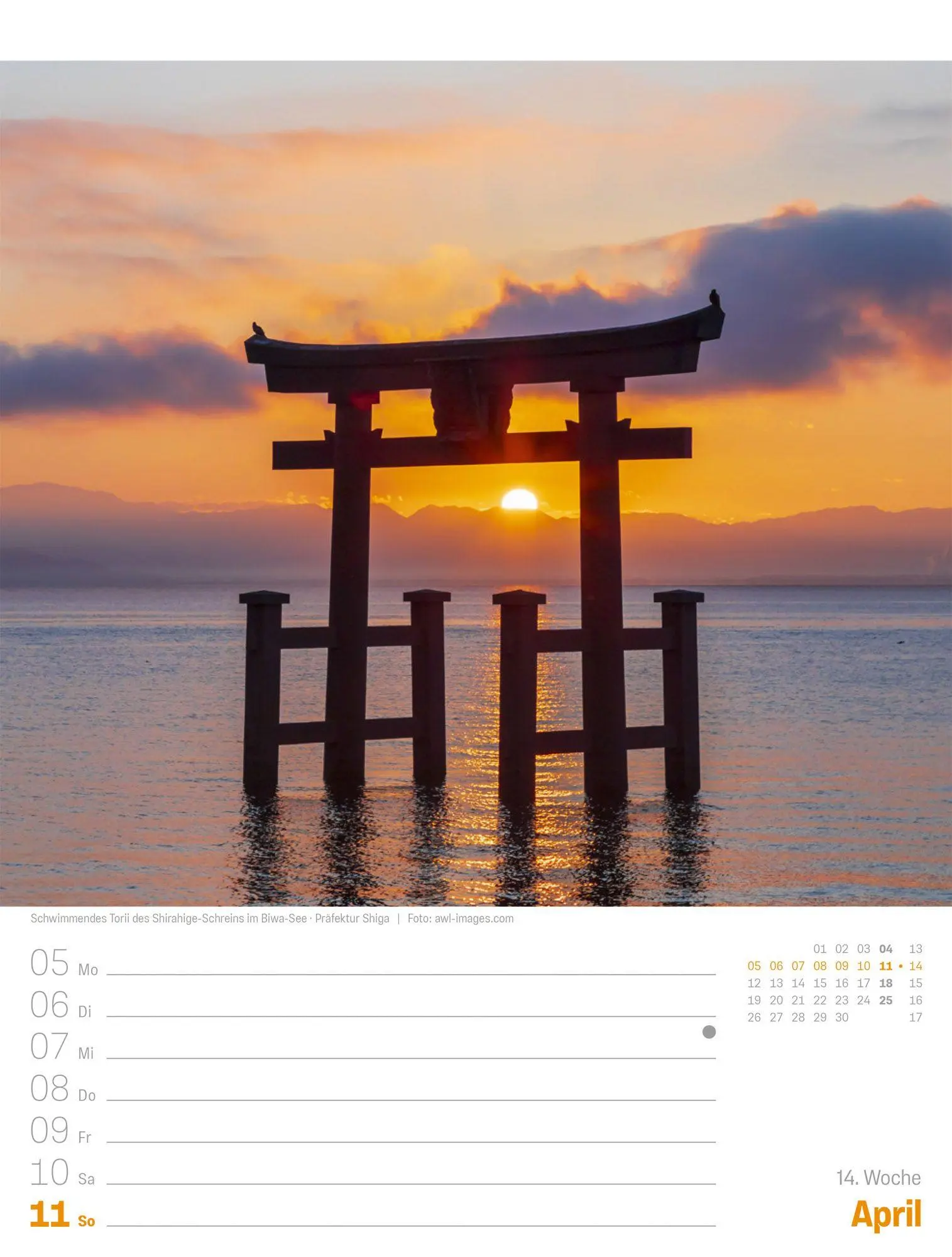 Bild: 9783838437057 | Japan Wochenplaner Kalender 2027 Das Land der aufgehenden Sonne | GmbH
