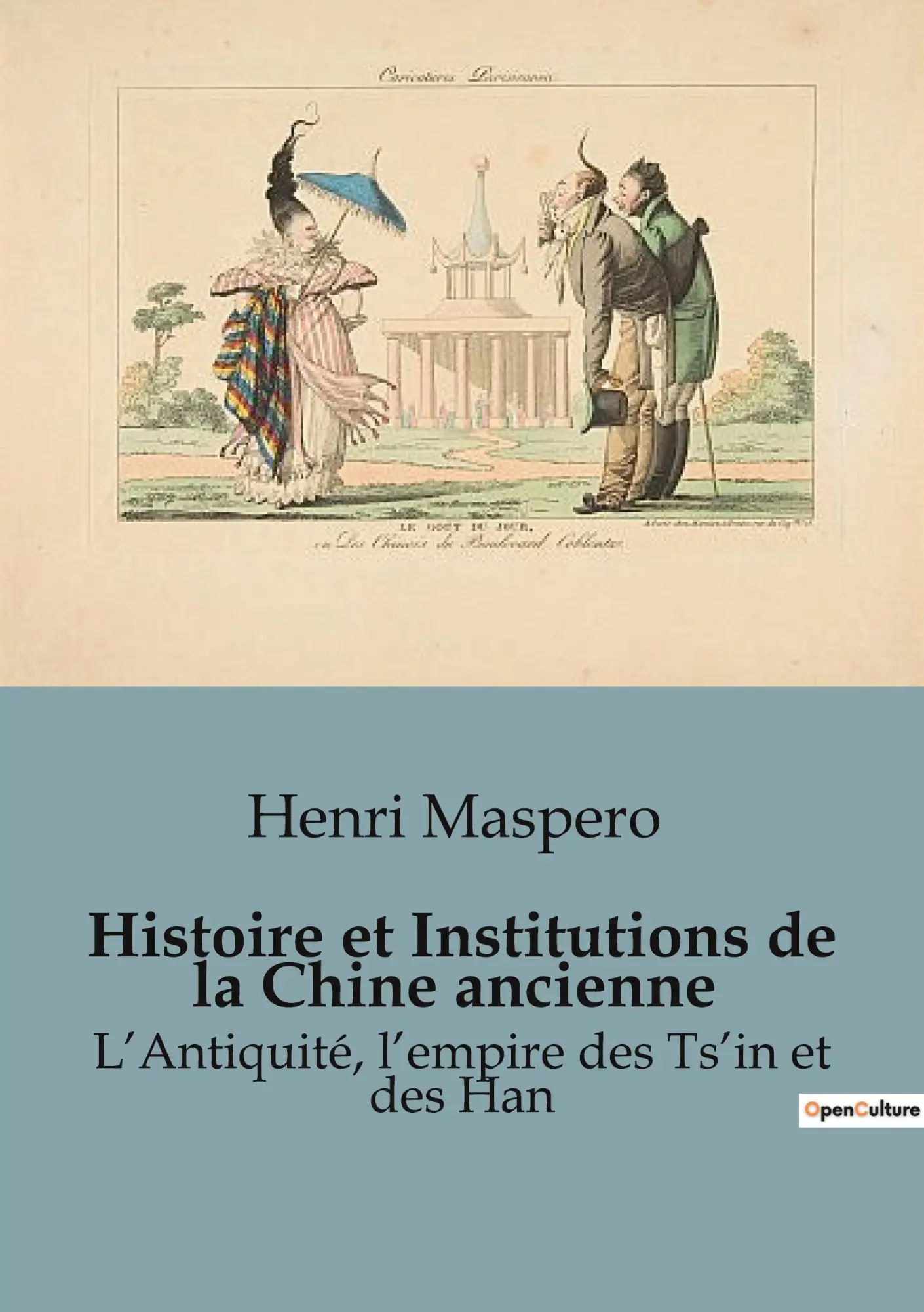 Cover: 9791041957057 | Histoire et Institutions de la Chine ancienne | Henri Maspero | Buch