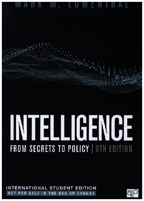 Cover: 9781071897157 | Intelligence - International Student Edition | From Secrets to Policy