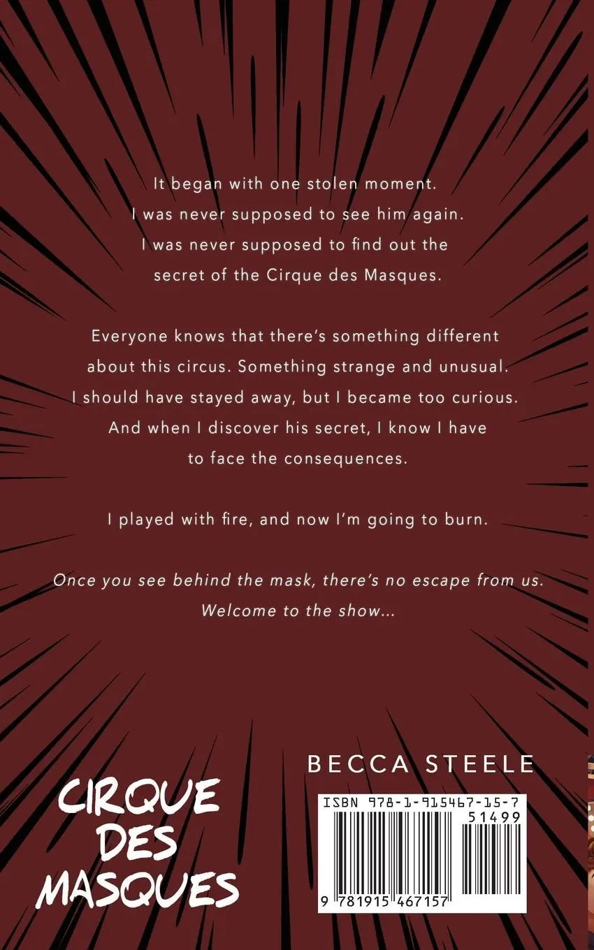 Rückseite: 9781915467157 | Cirque des Masques - Special Edition | Becca Steele | Taschenbuch