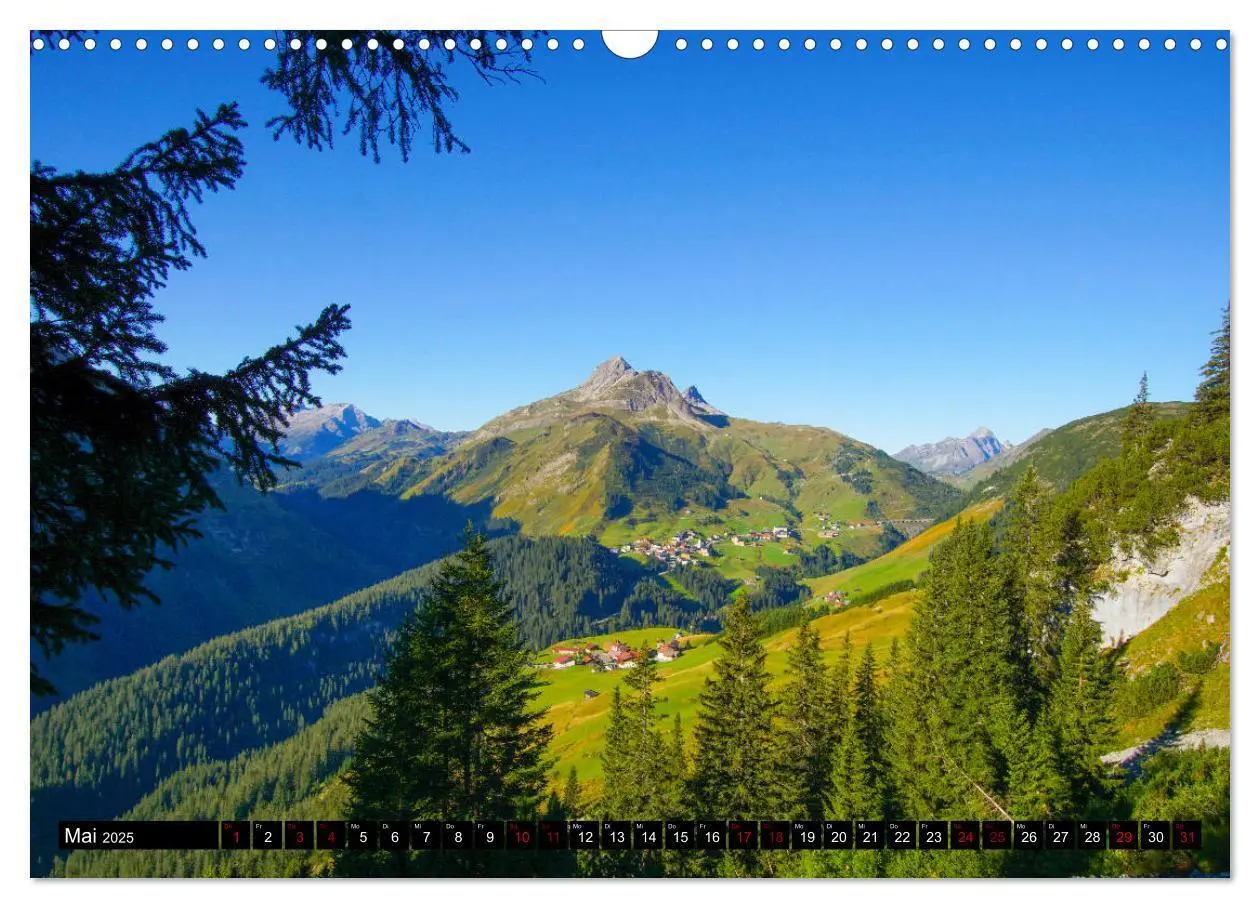 Bild: 9783435187157 | Wunderschönes Lechtal (Wandkalender 2025 DIN A3 quer), CALVENDO...