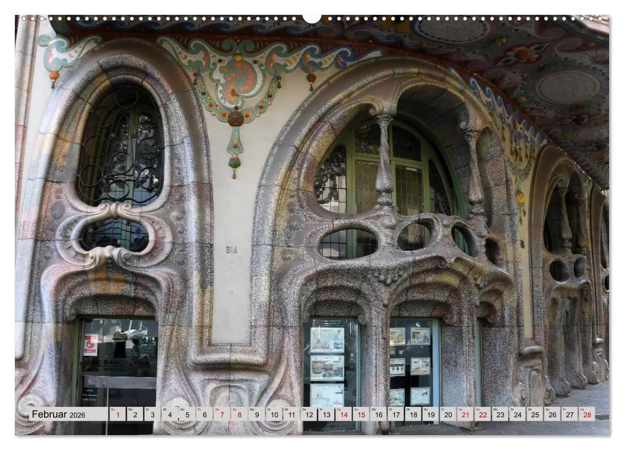 Bild: 9783457417157 | Ein bisschen GAUDI in Barcelona (hochwertiger Premium Wandkalender...