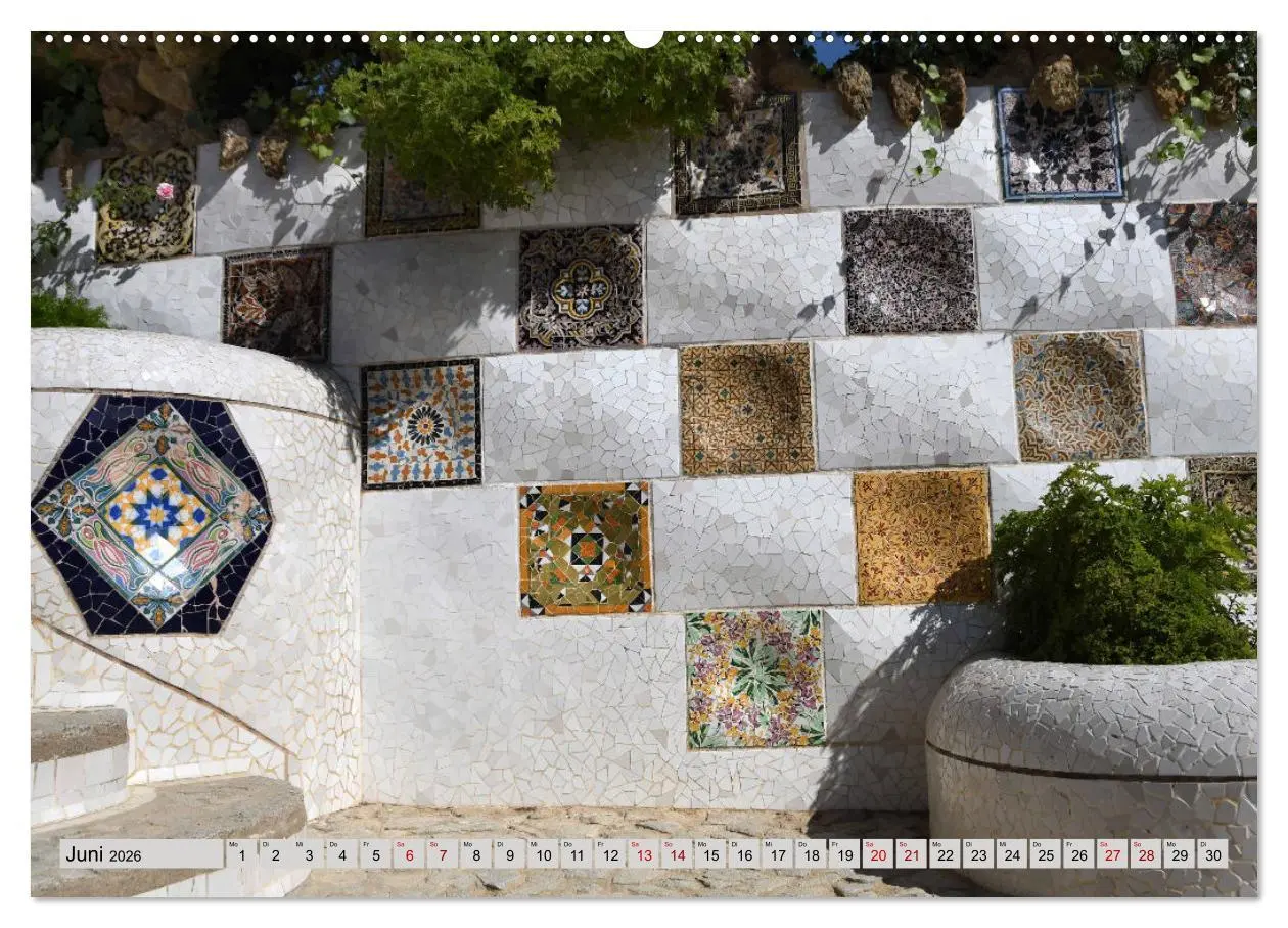 Bild: 9783457417157 | Ein bisschen GAUDI in Barcelona (hochwertiger Premium Wandkalender...
