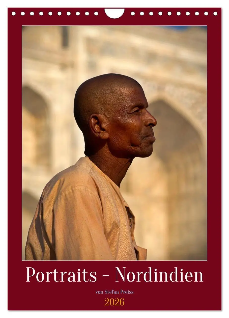 Cover: 9783516747157 | Portraits - Nordindien (Wandkalender 2026 DIN A4 hoch), CALVENDO...