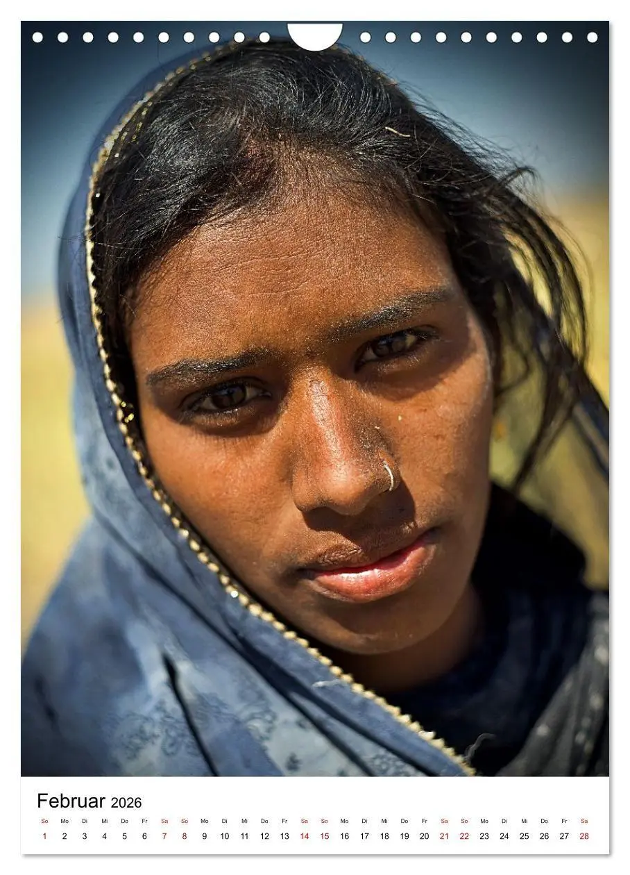 Bild: 9783516747157 | Portraits - Nordindien (Wandkalender 2026 DIN A4 hoch), CALVENDO...